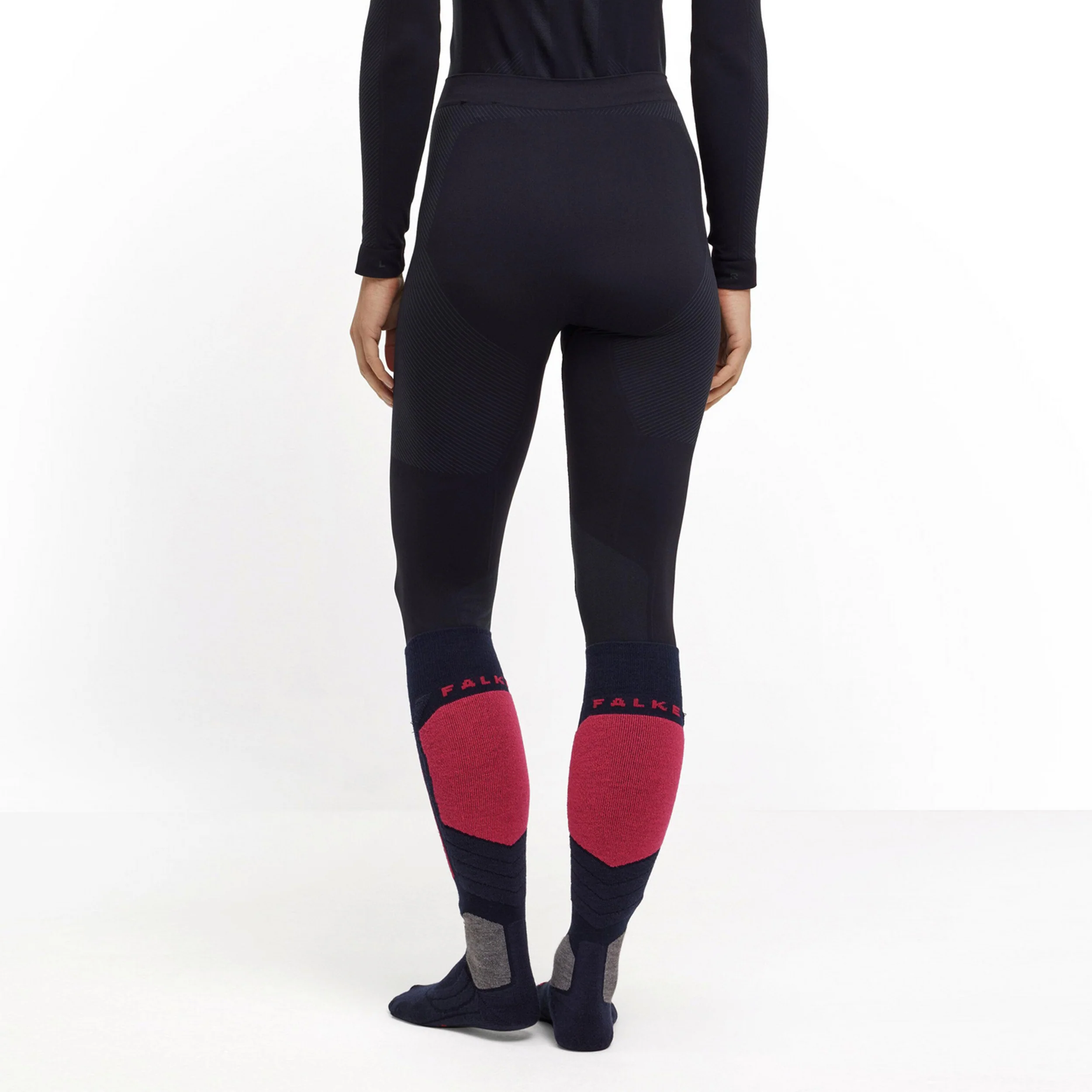 Warm Long Collant tight Femmes - noir - Image 4