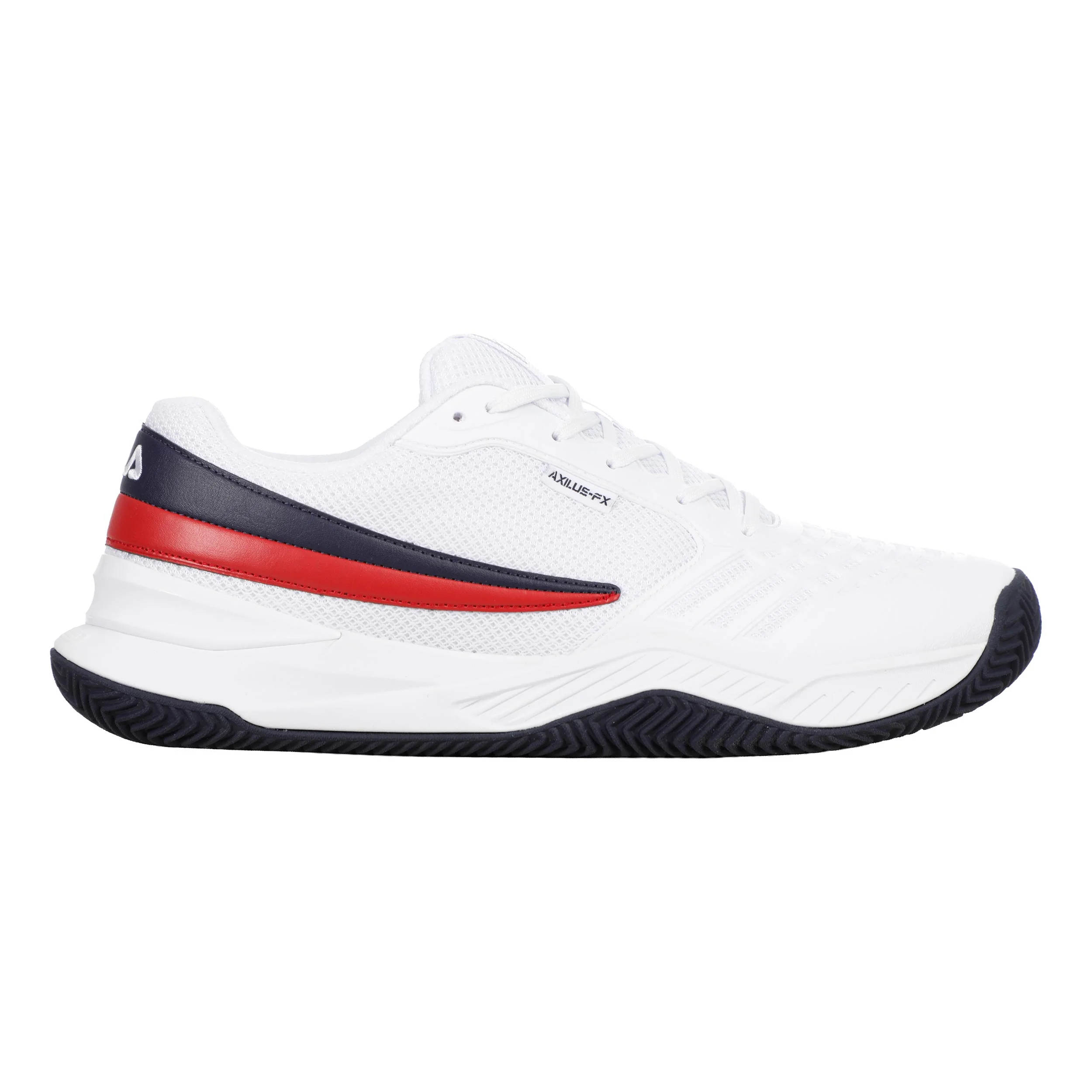 Axilus FX CLY Chaussure terre battue Hommes-blanc, rouge