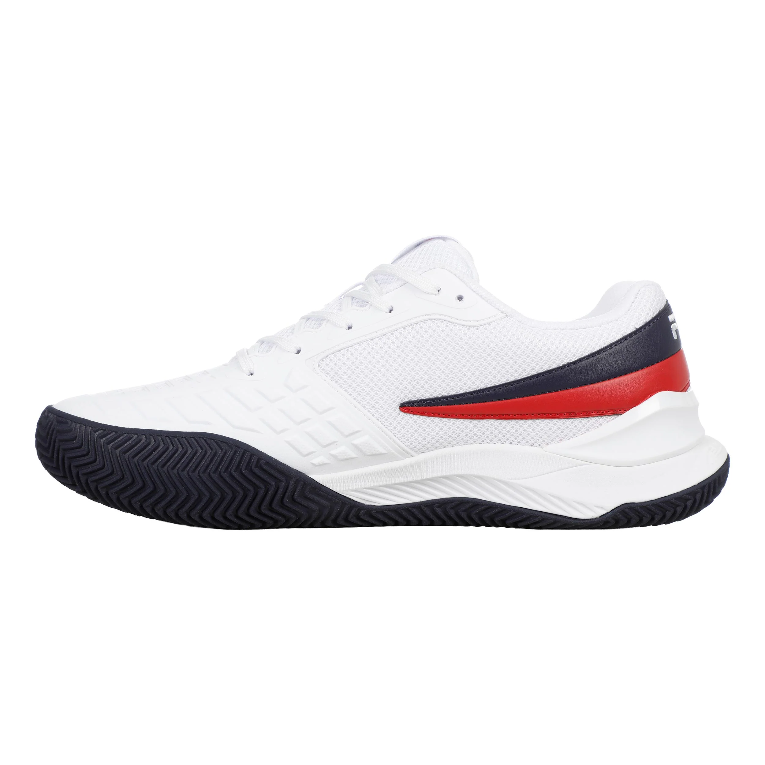 Axilus FX CLY Chaussure terre battue Hommes-blanc, rouge - Image 2