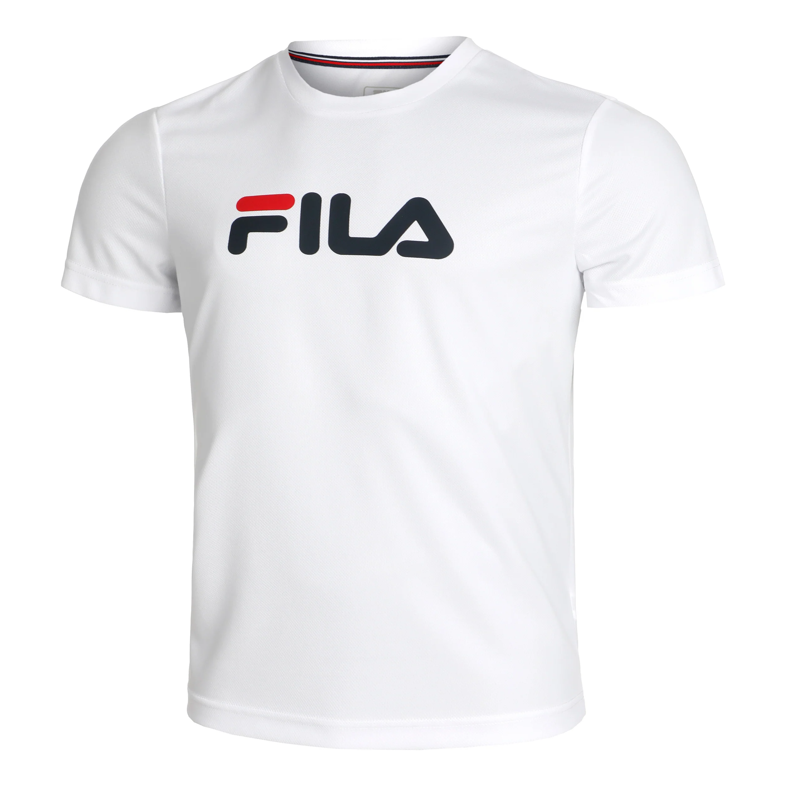 Logo T-shirt Hommes-Blanc,Bleu Foncé