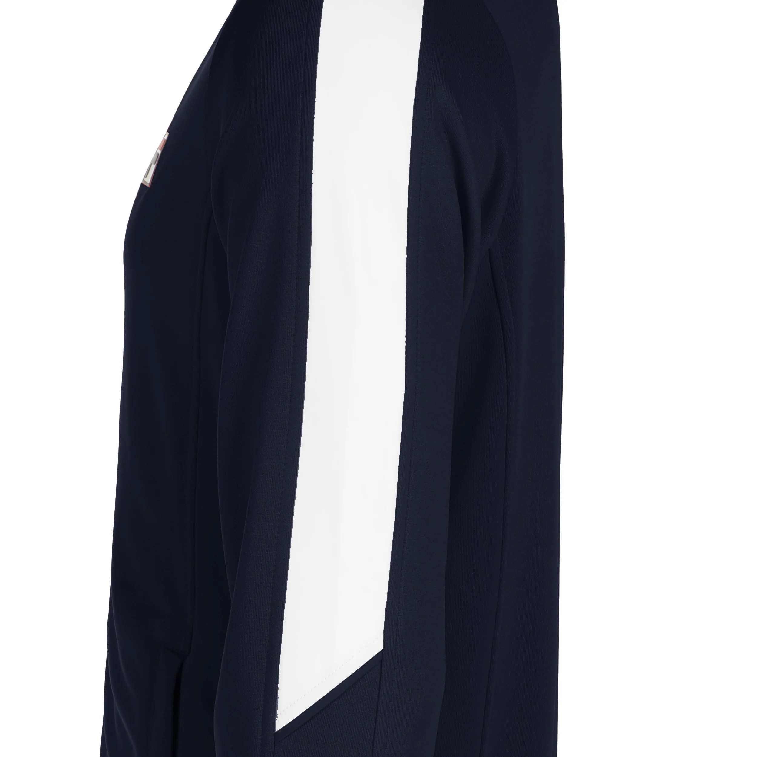 Manuel Veste De Survêtement Hommes-Bleu Foncé,Blanc - Image 4