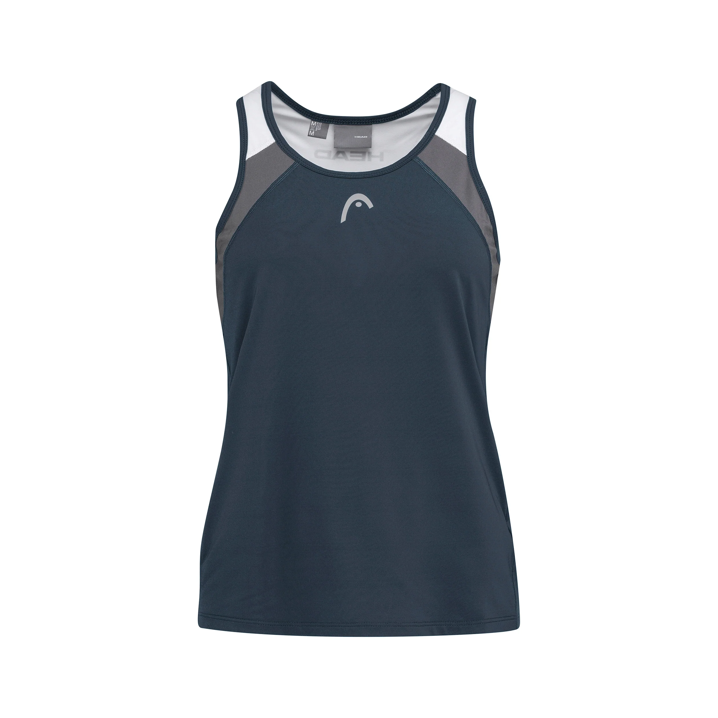 Club 22 Débardeur tank top Filles - bleu foncé, blanc