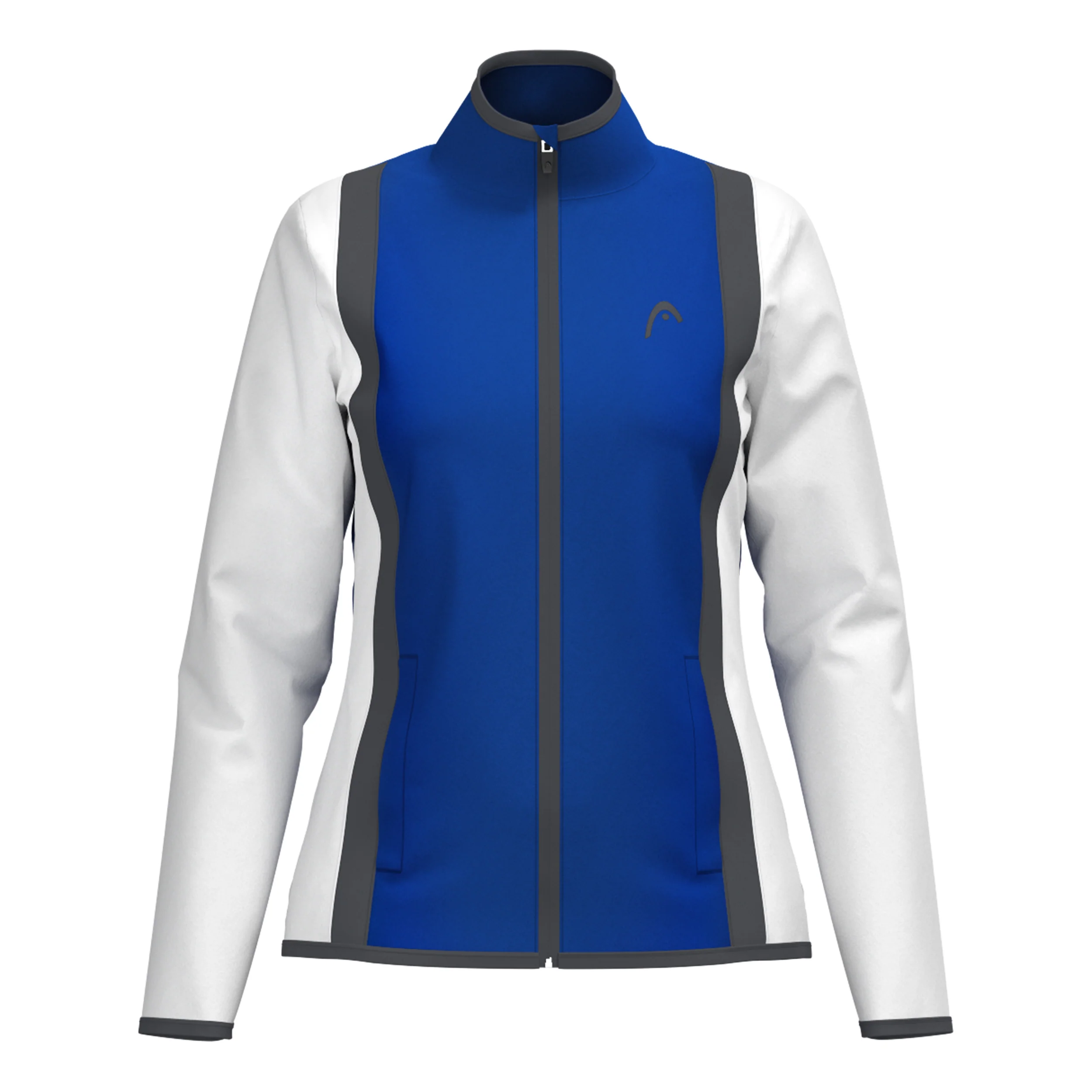 Club 25 Jacket Women Veste De Survêtement Femmes-Bleu,Blanc