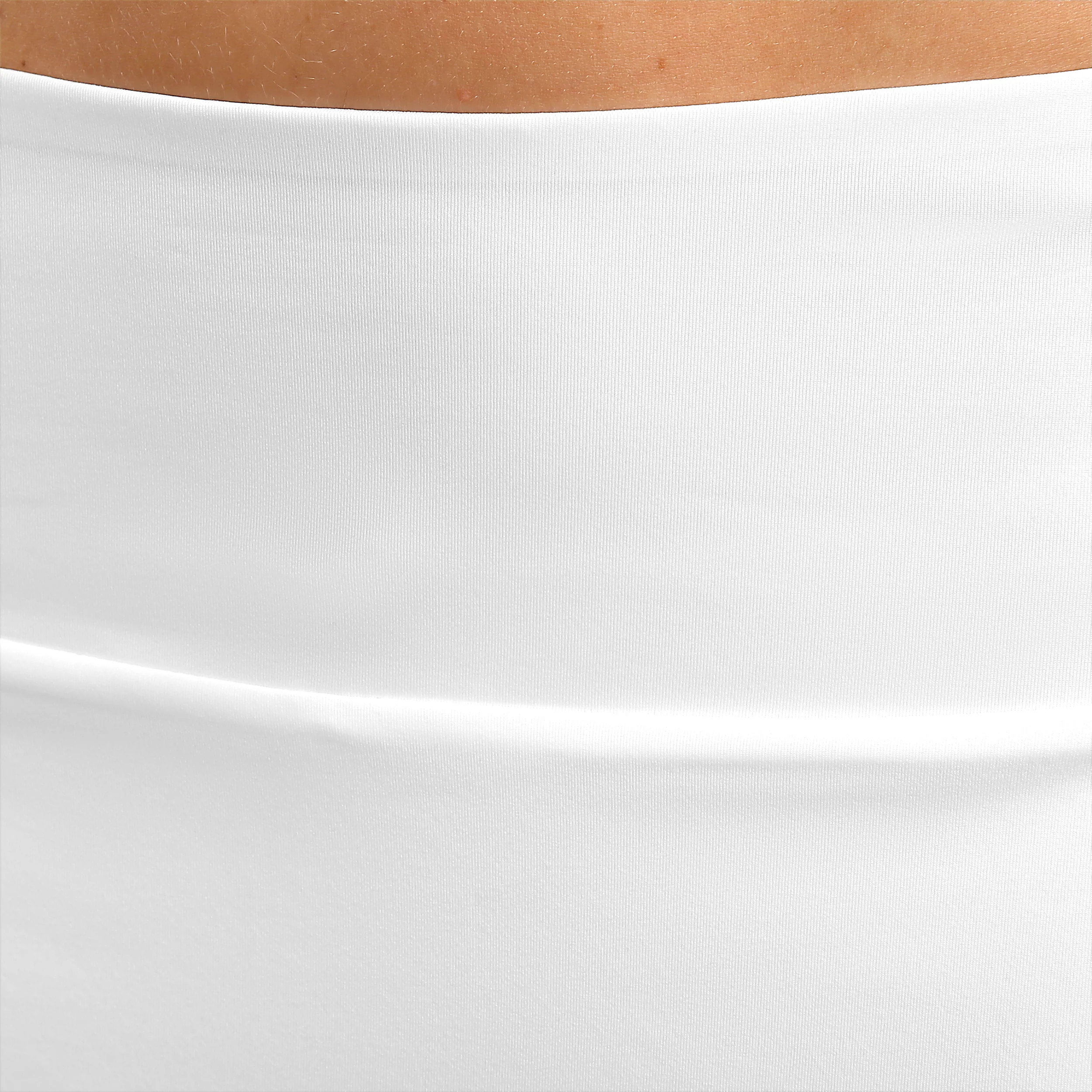 Club Basic Long Jupe Femmes-Blanc,Argent - Image 7
