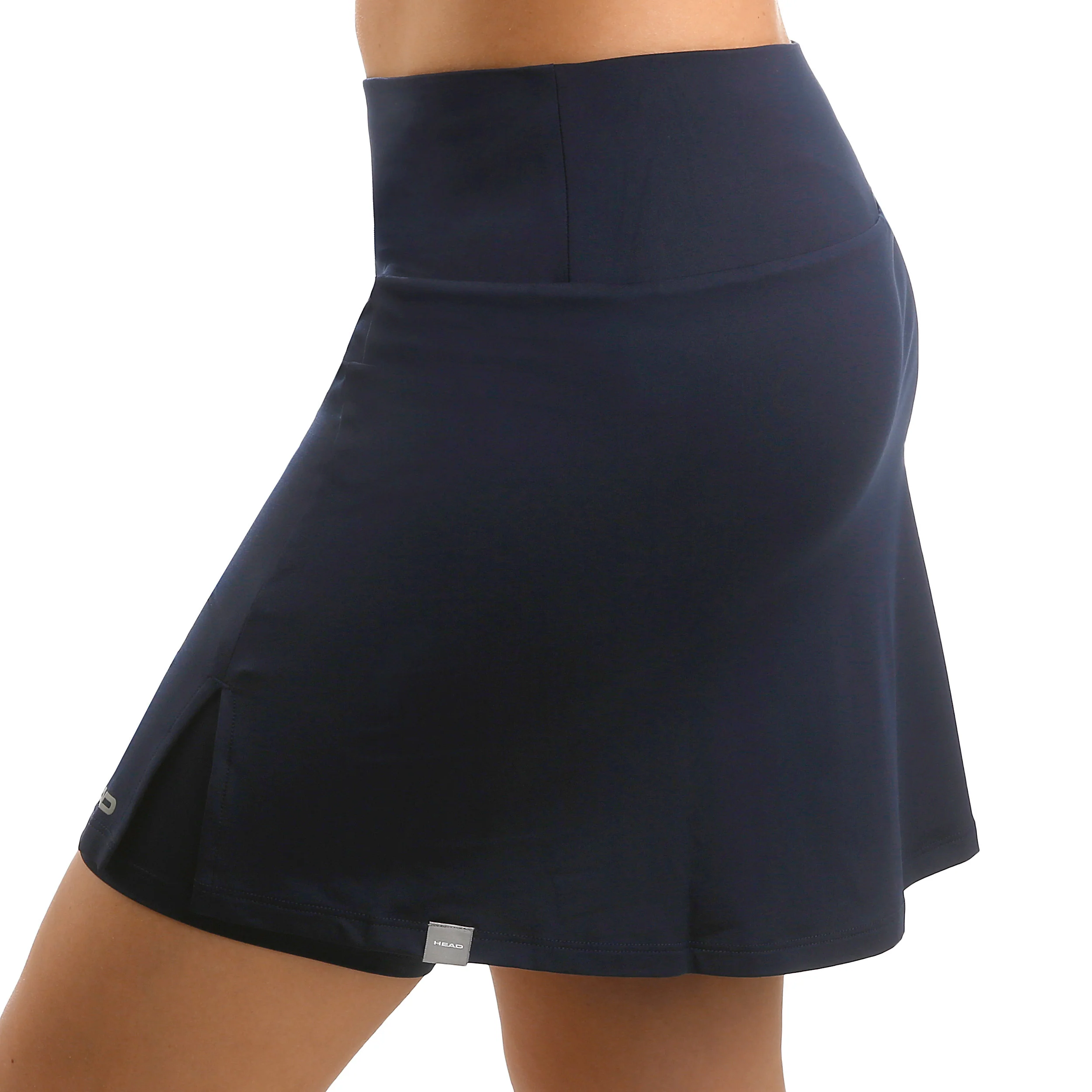Club Basic Long Jupe Femmes-Bleu Foncé,Argent - Image 4