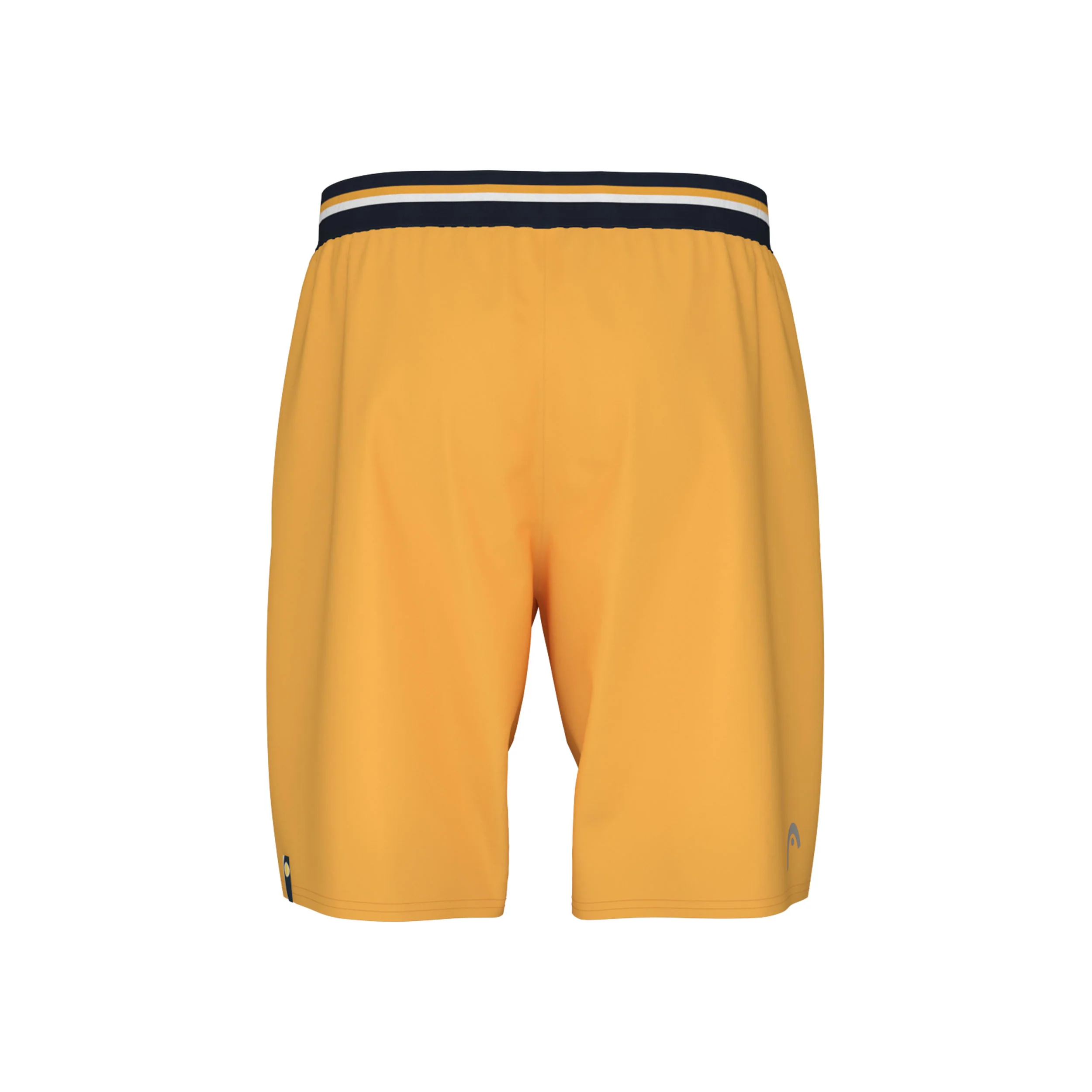 Performance Shorts Hommes-Jaune Doré, Bleu Foncé - Image 2