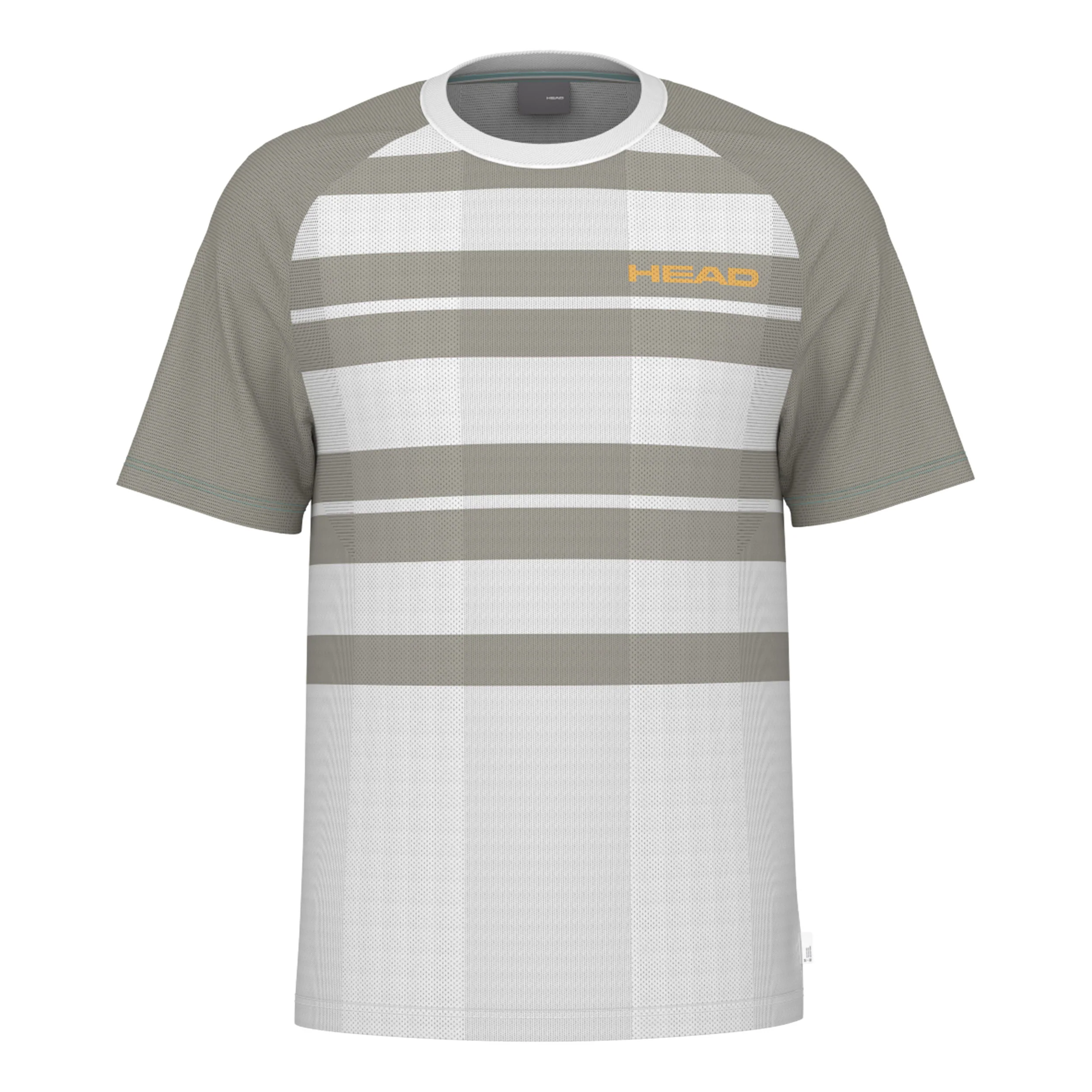 Performance T-shirt Hommes-Blanc,Beige