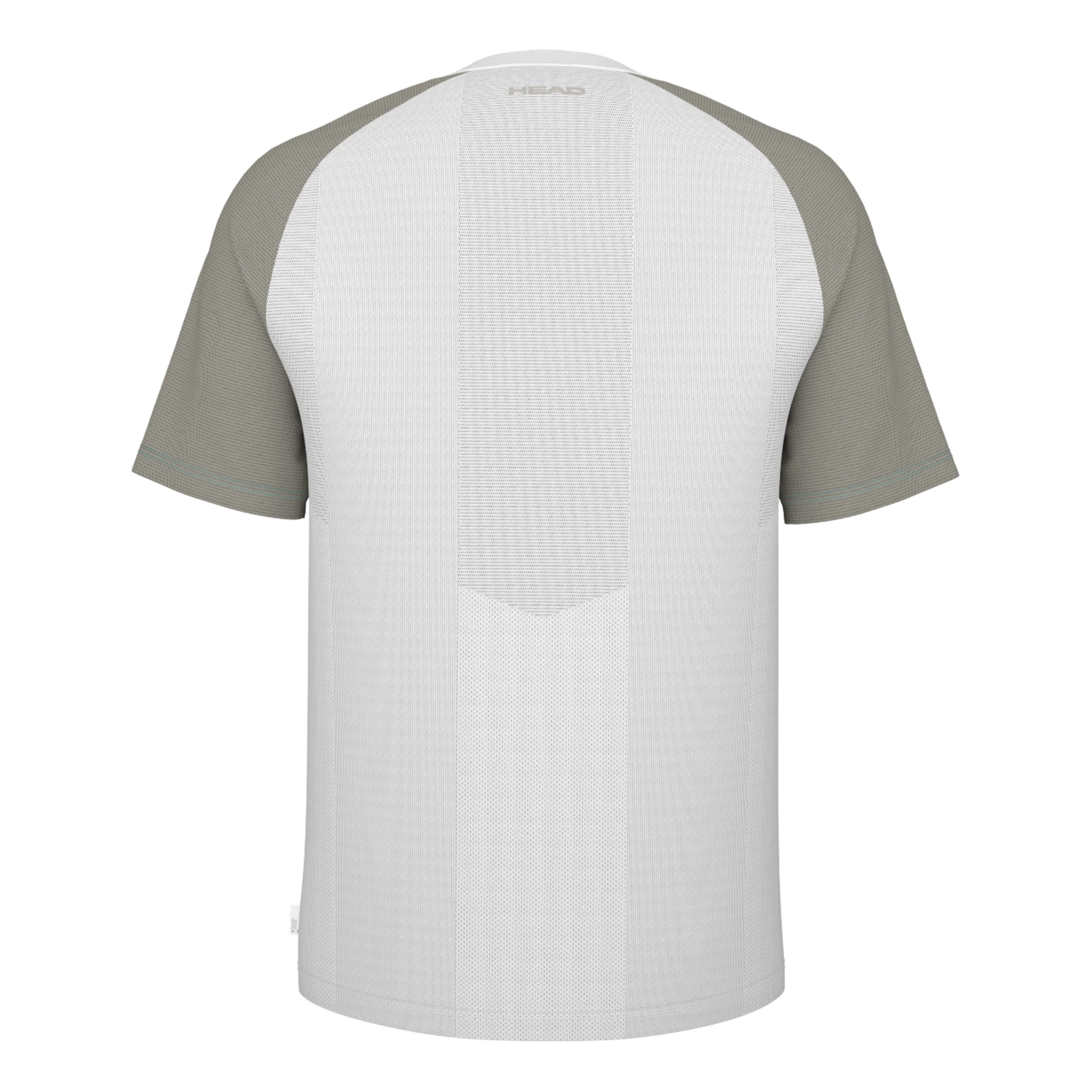 Performance T-shirt Hommes-Blanc,Beige - Image 2