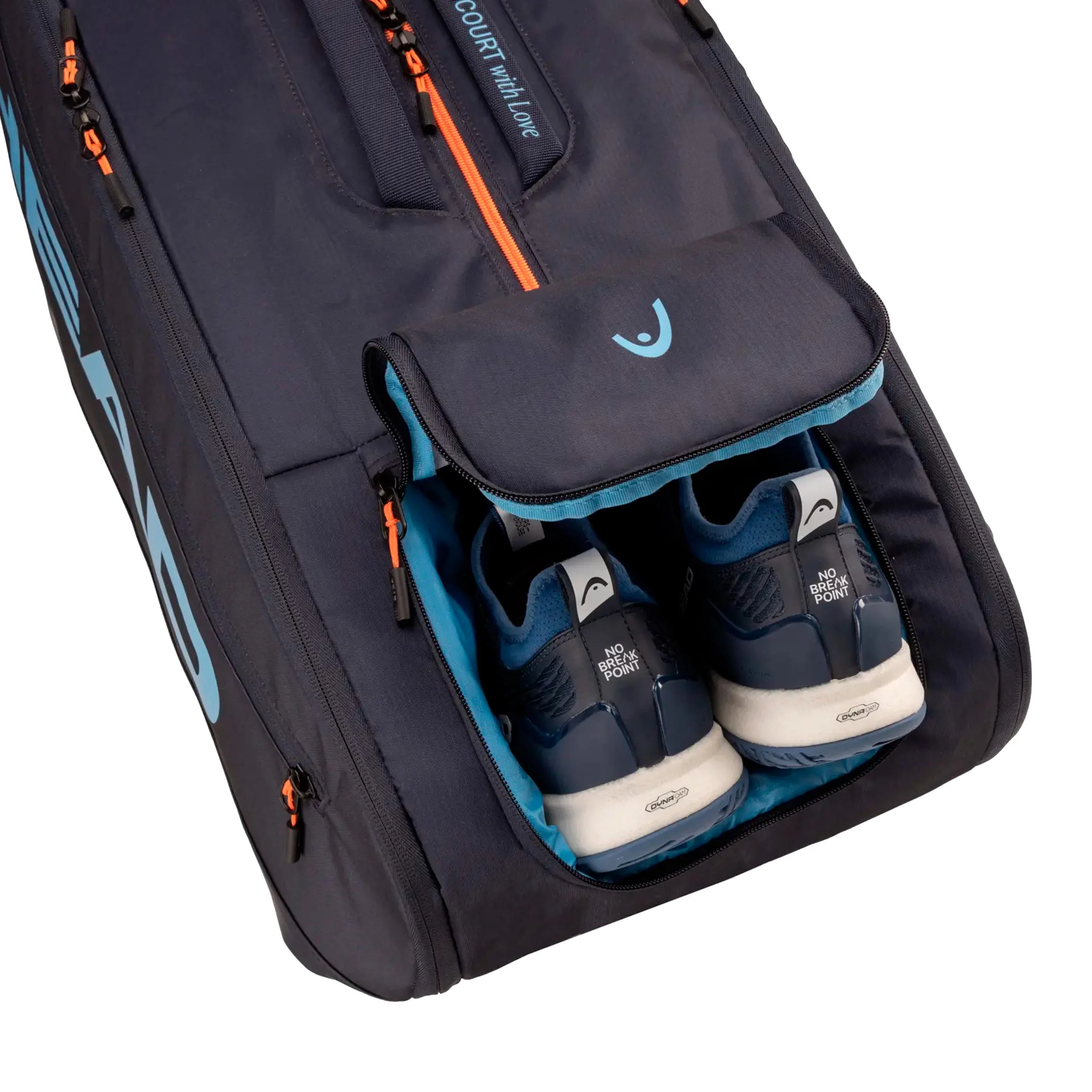 Pro Racquet Bag XL Housse de raquette Lot de 12 - bleu - Image 4