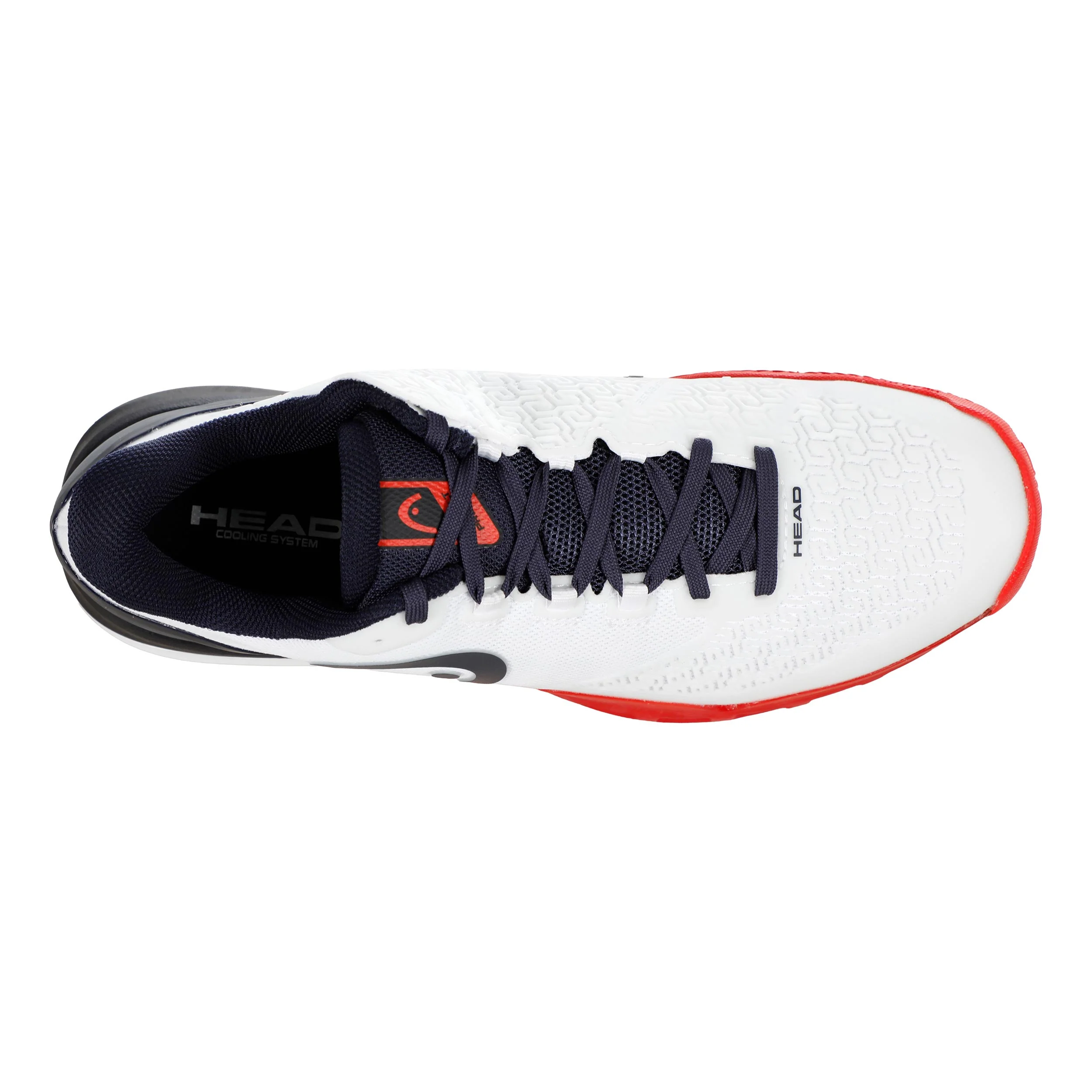 Revolt Pro 5.0 Chaussure terre battue Hommes-blanc, bleu foncé - Image 3