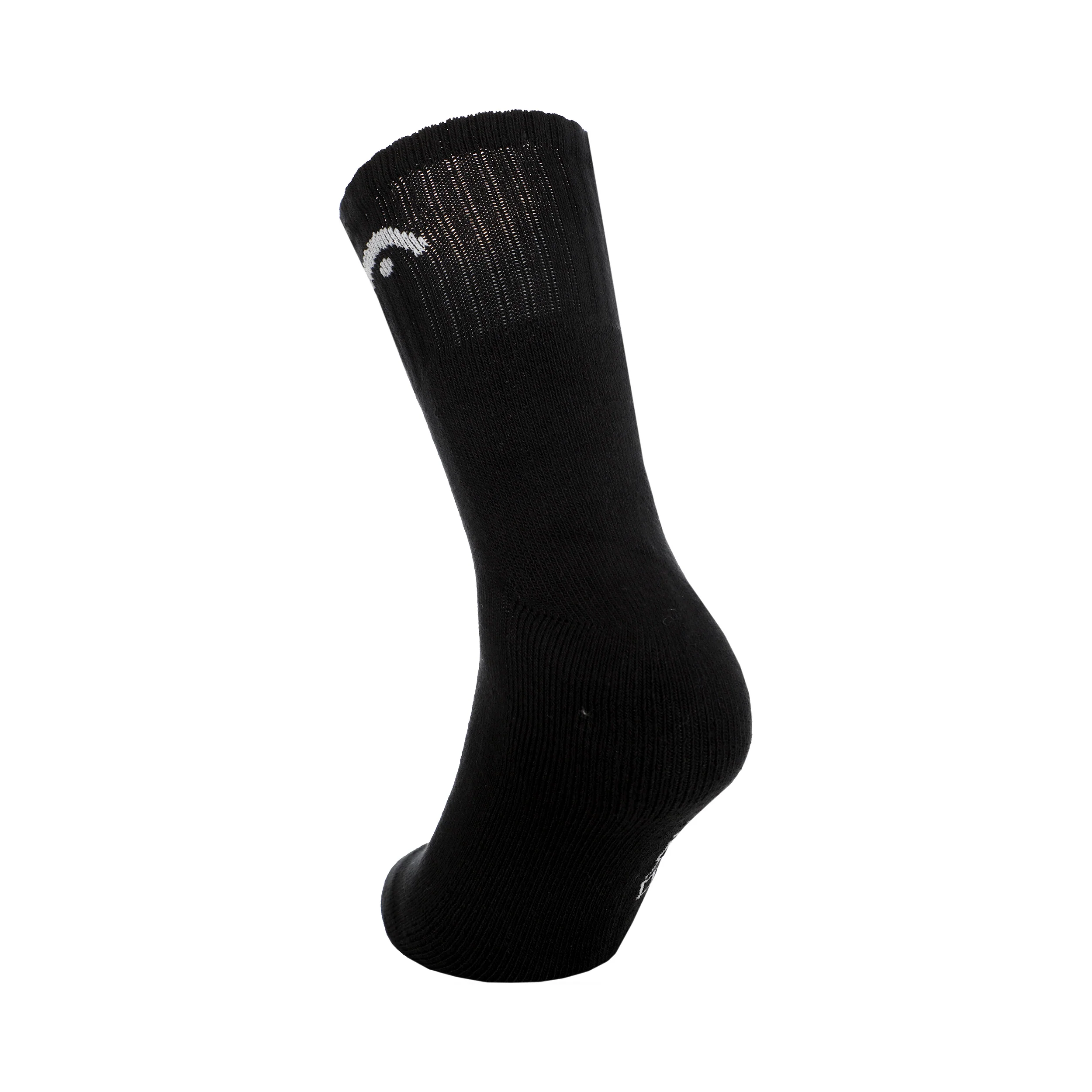 Short Crew Chaussettes de tennis Pack de 3 Unisex - noir, - Image 4