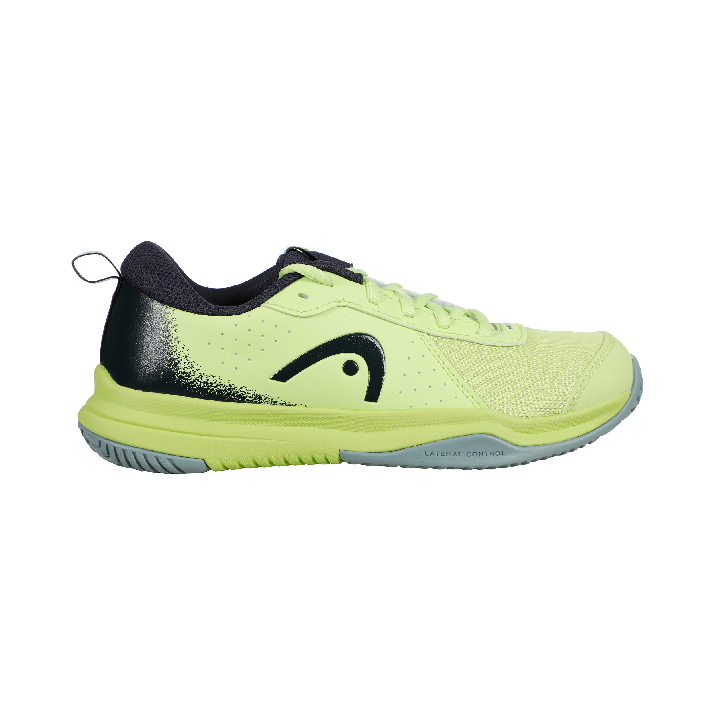 Sprint Court 4.0 Chaussures Toutes Surfaces Enfants-Jaune Lemon, Bleu Foncé