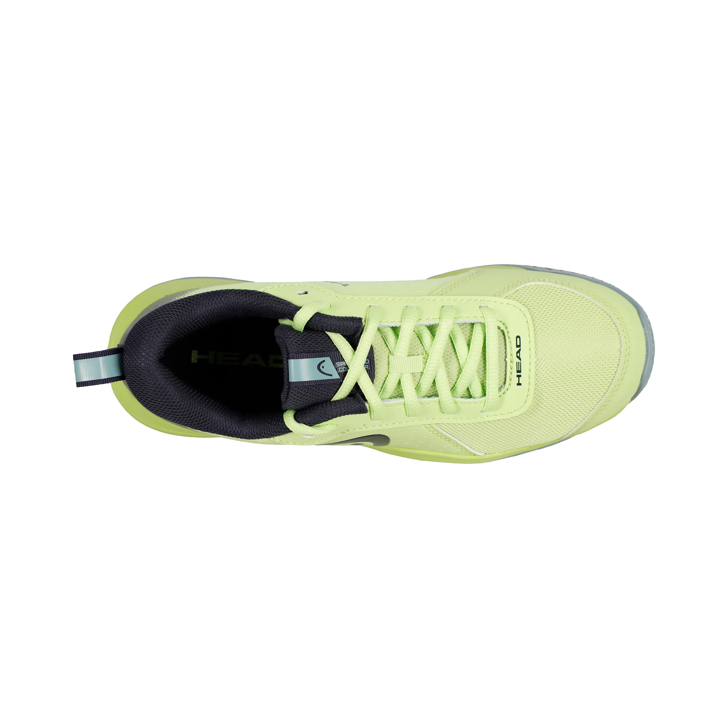 Sprint Court 4.0 Chaussures Toutes Surfaces Enfants-Jaune Lemon, Bleu Foncé - Image 3