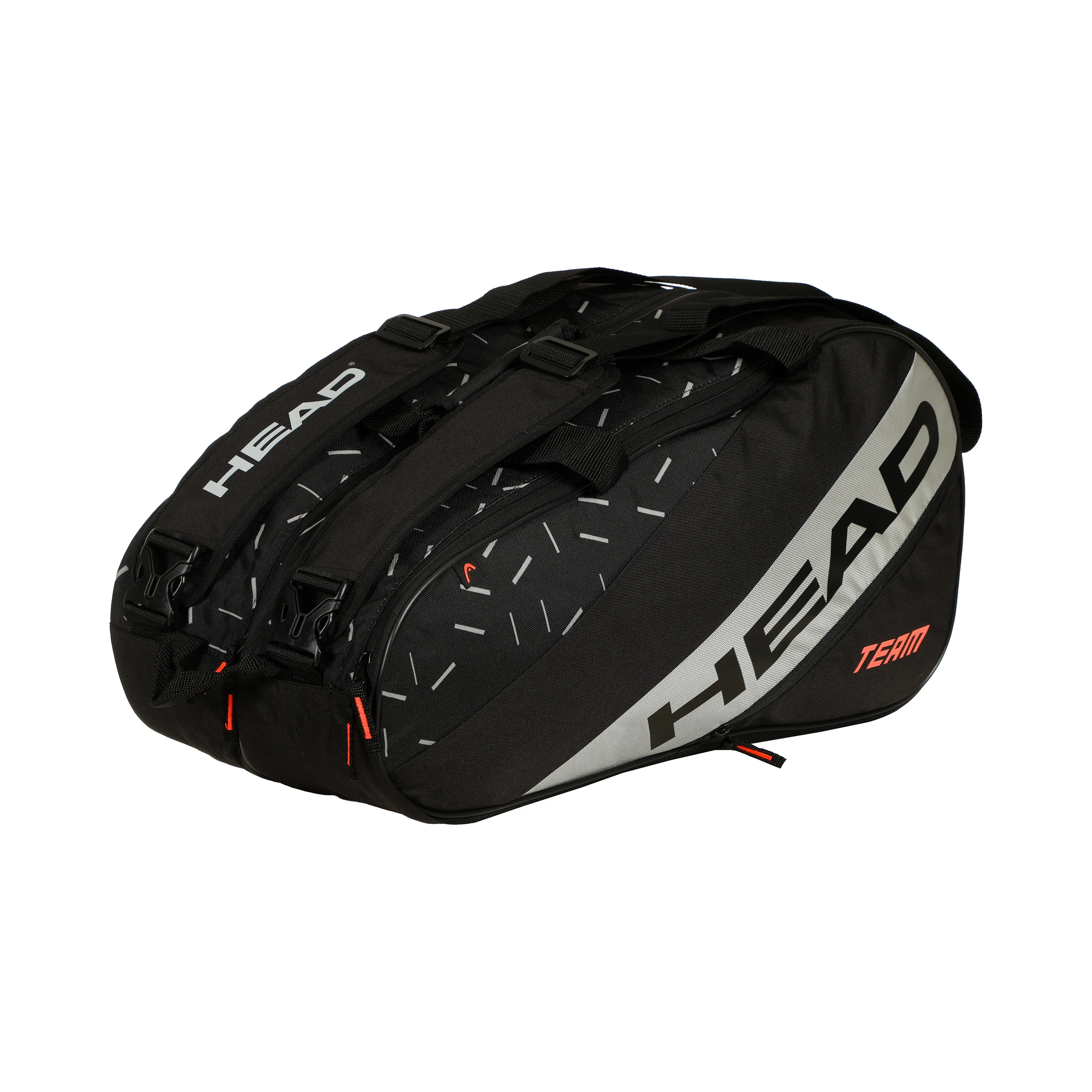 Team Padel Bag L Sac De Padel-Noir,Argent
