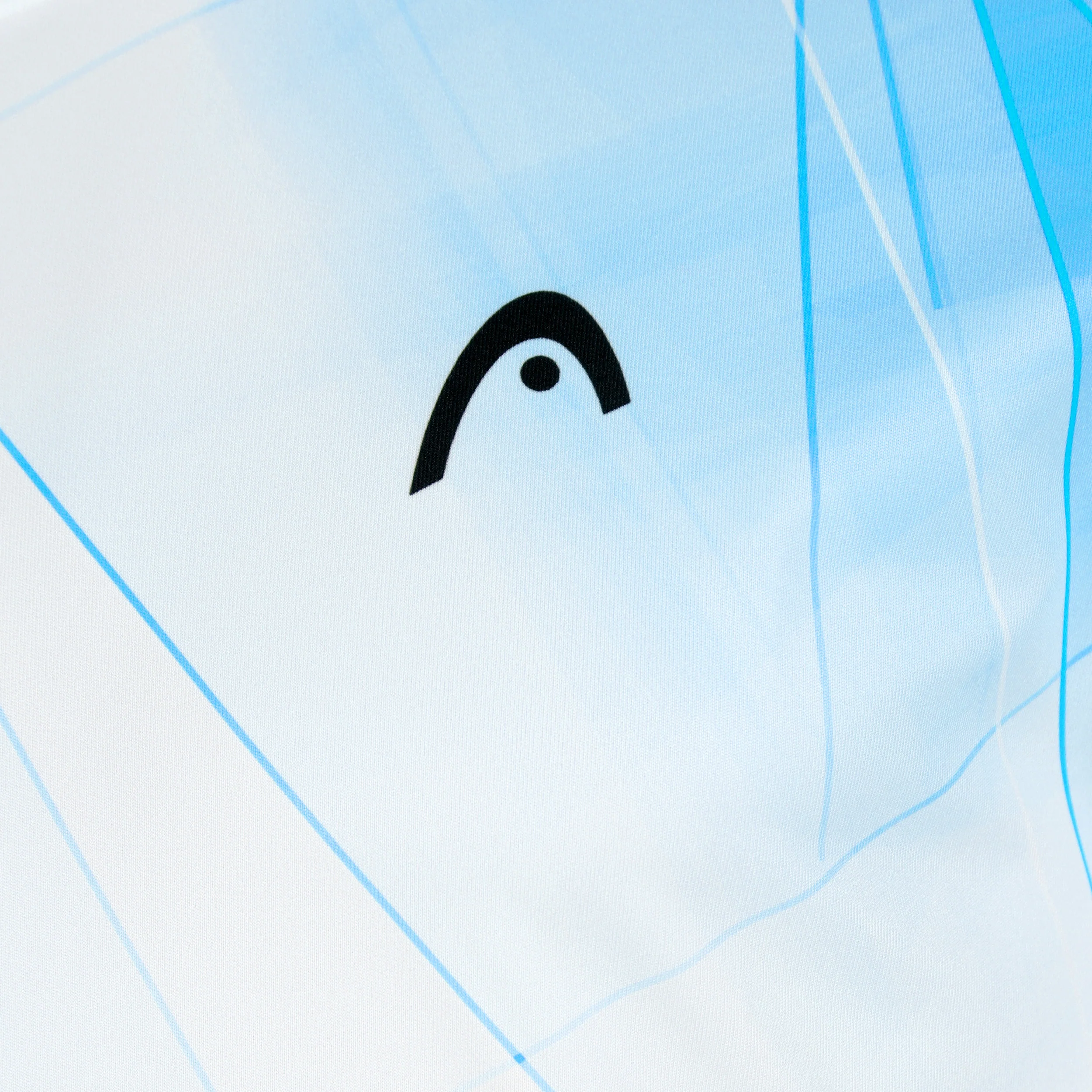 Topspin T-shirt Hommes-Blanc,Bleu Clair - Image 3
