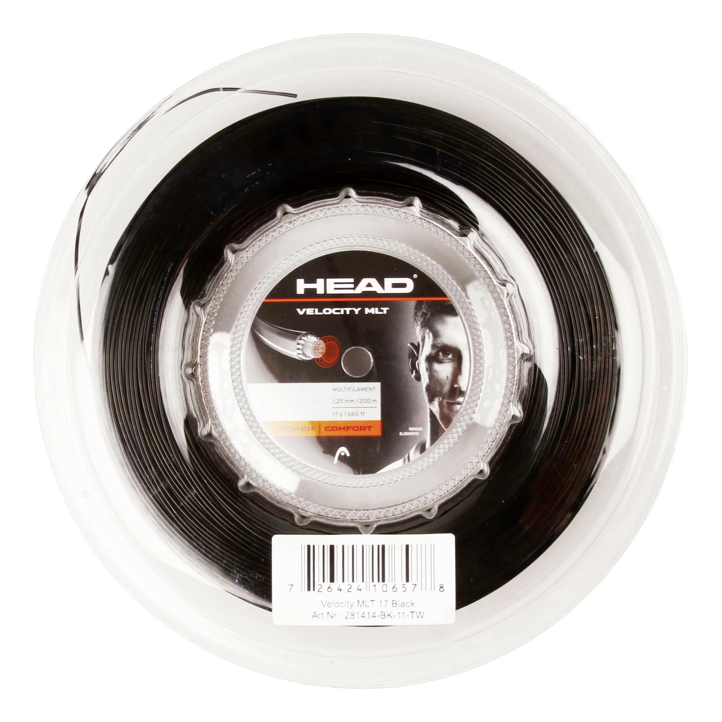 Velocity MLT Bobine Cordage 200m-Noir