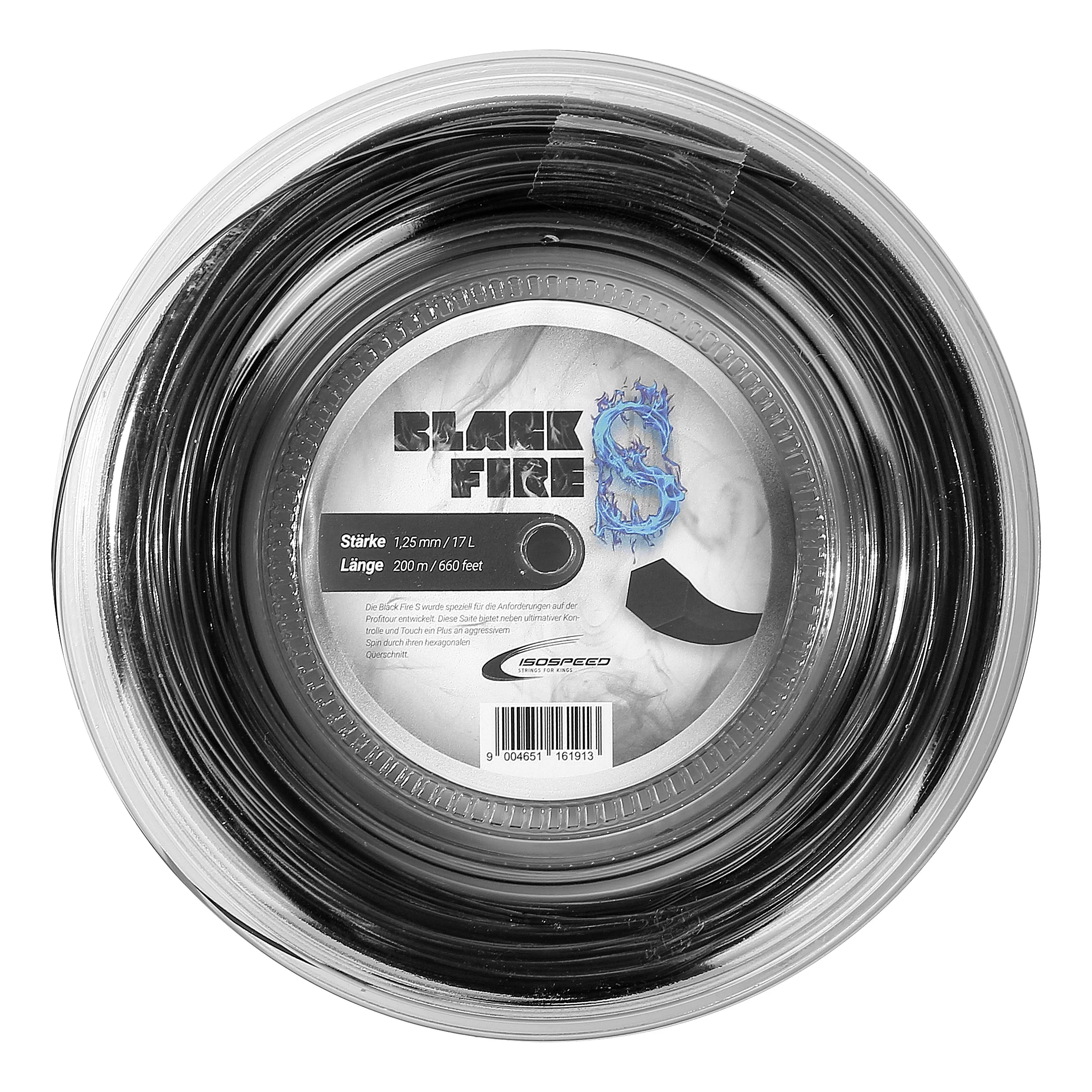Black FireS Bobine Cordage 200m-Noir