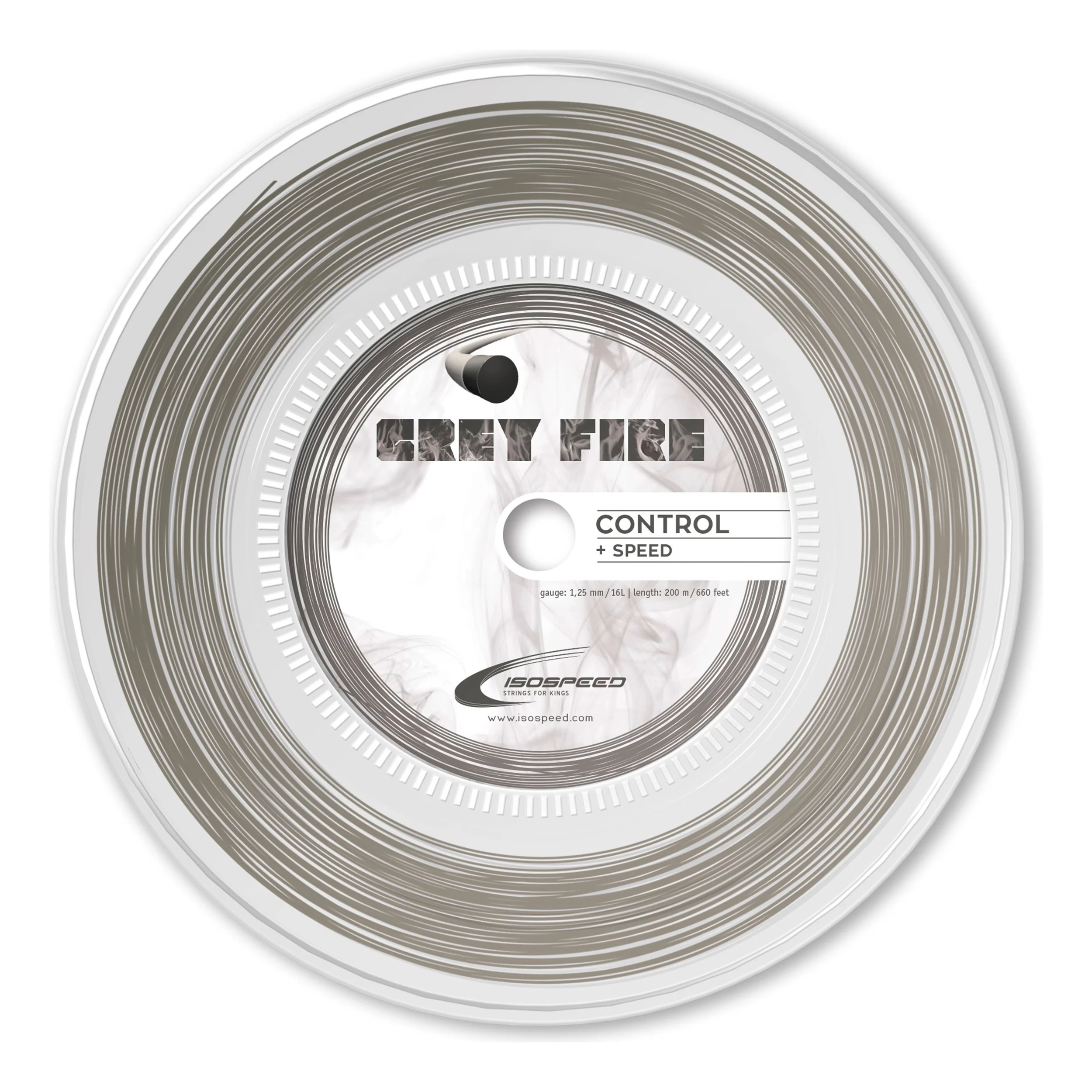 Grey Fire Bobine Cordage 200m-Gris