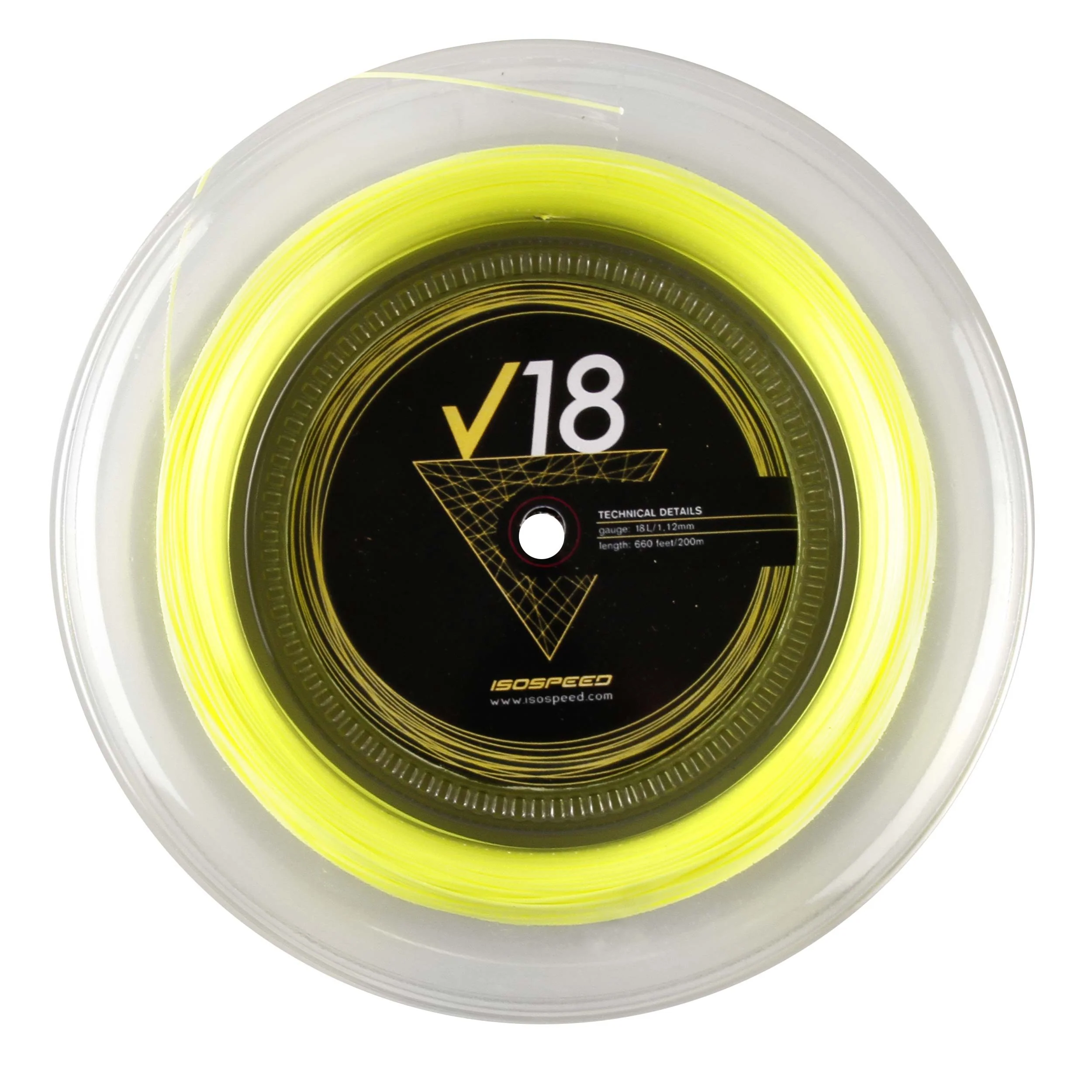 V18 Bobine Cordage 200m-Jaune