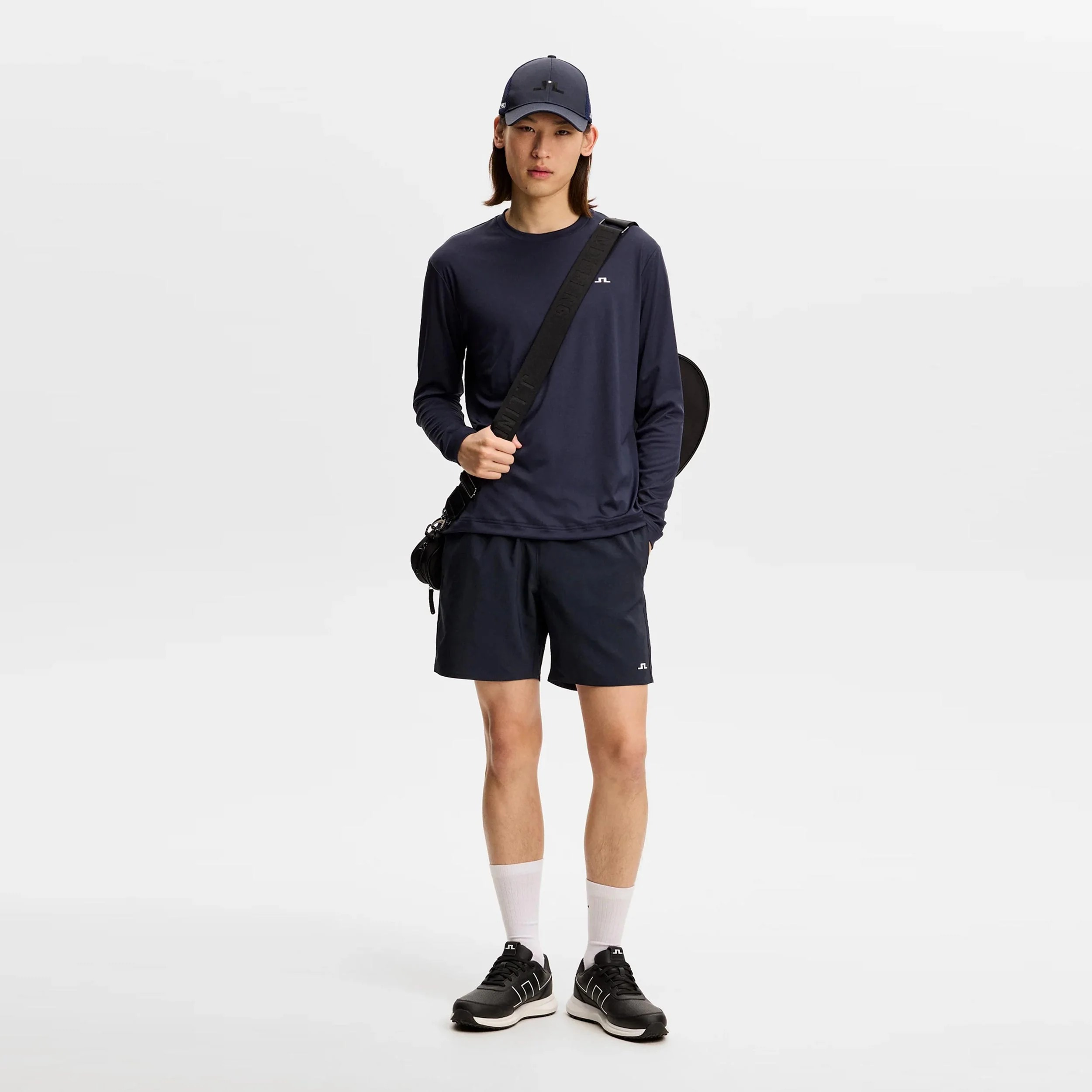 Ade Haut manches longues Hommes-bleu foncé - Image 4