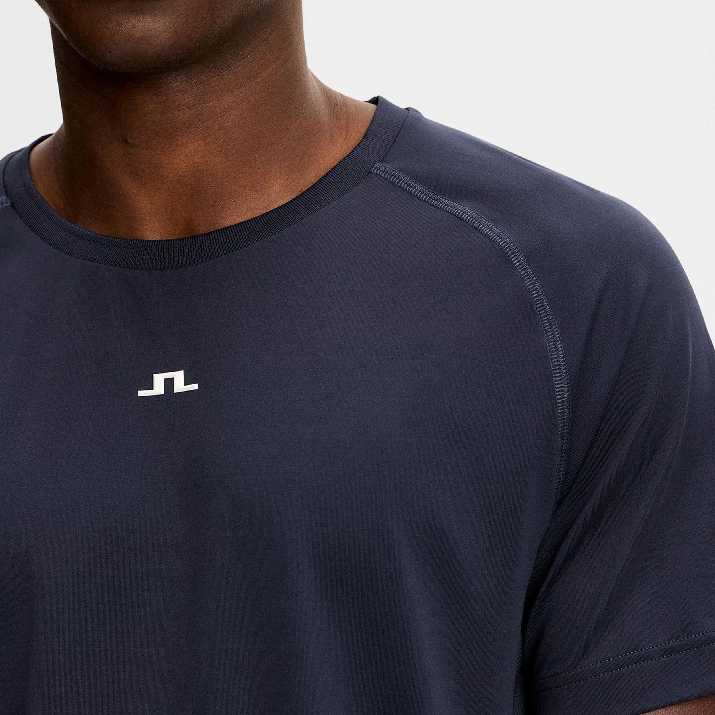 Court T-shirt Hommes-bleu foncé - Image 4