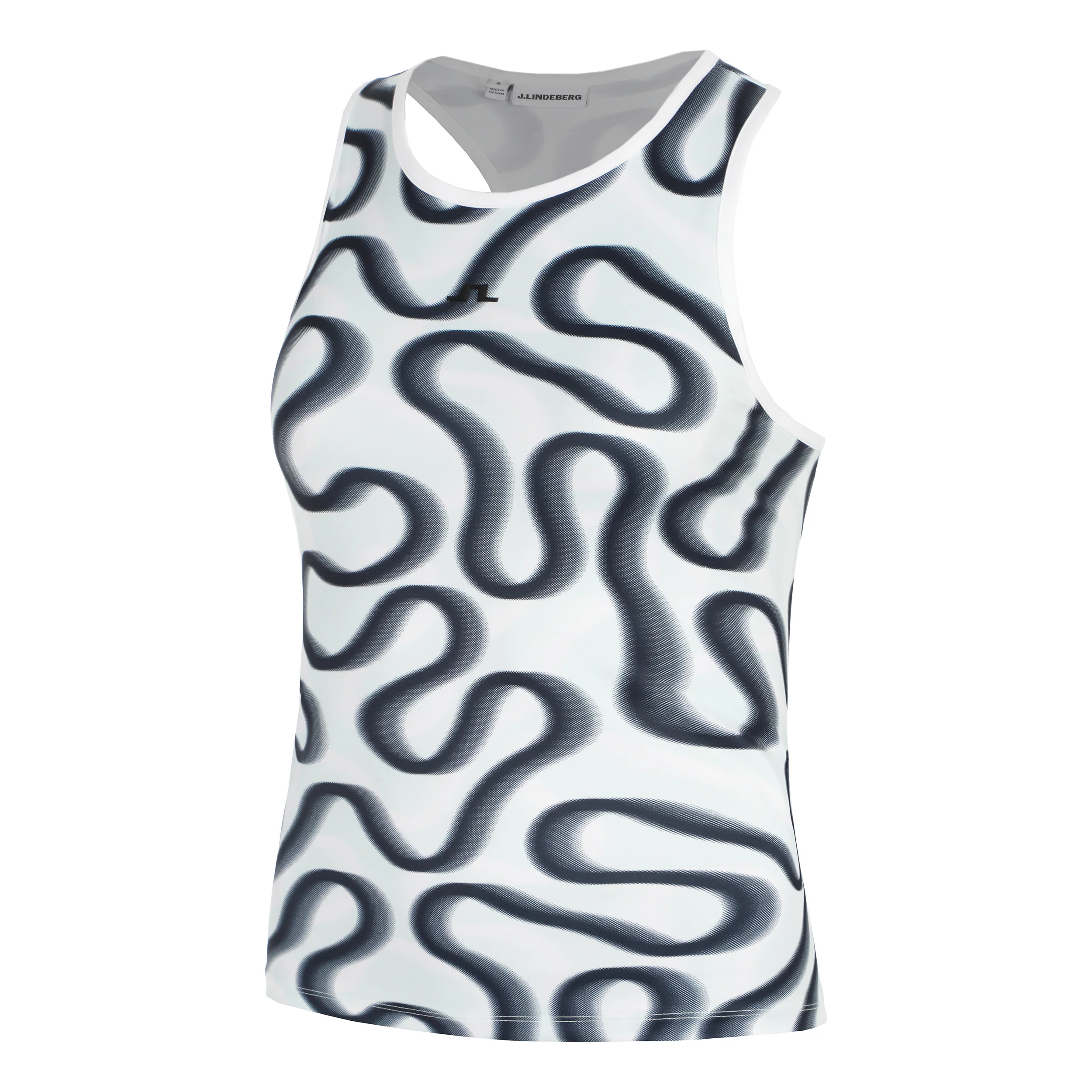 Doris Printed Débardeur tank top Femmes-bleu clair