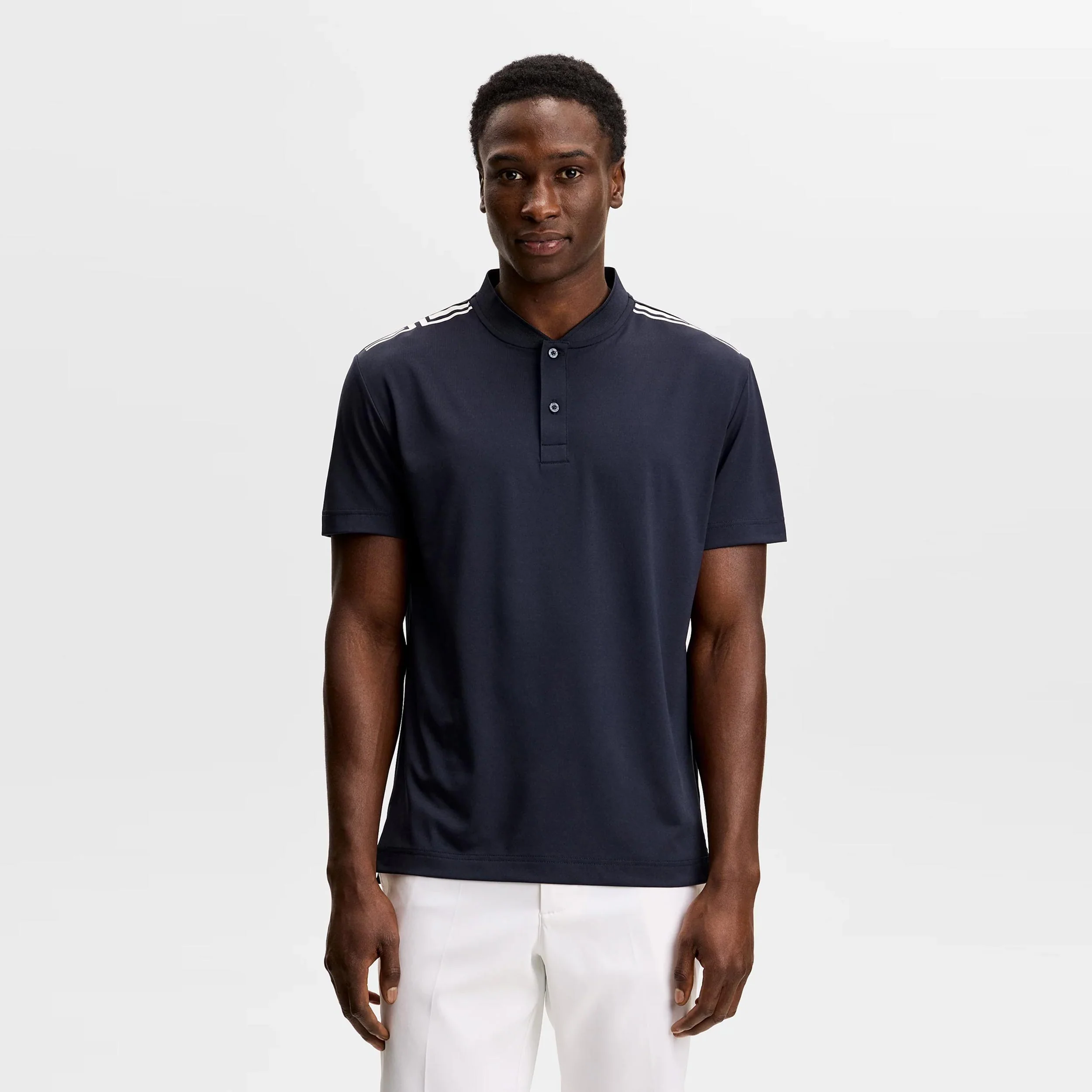 Josh Polo Hommes-bleu foncé