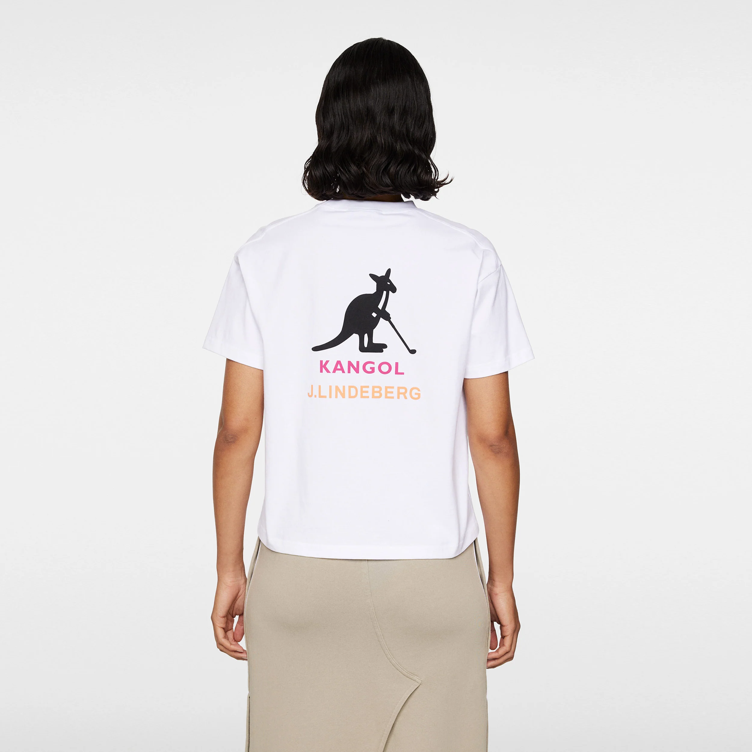 Kangol Lina T-shirt Femmes-Blanc - Image 2
