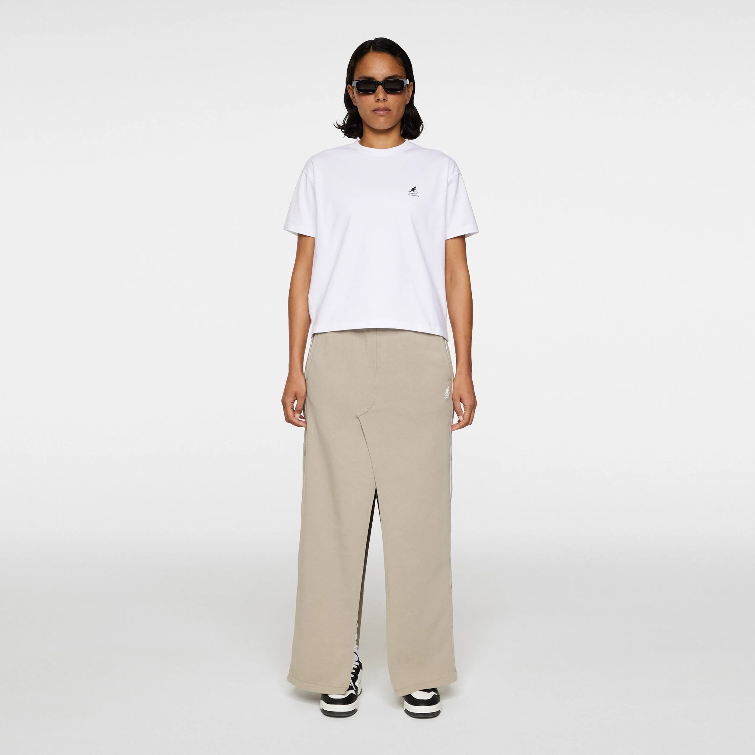 Kangol Lina T-shirt Femmes-Blanc - Image 5