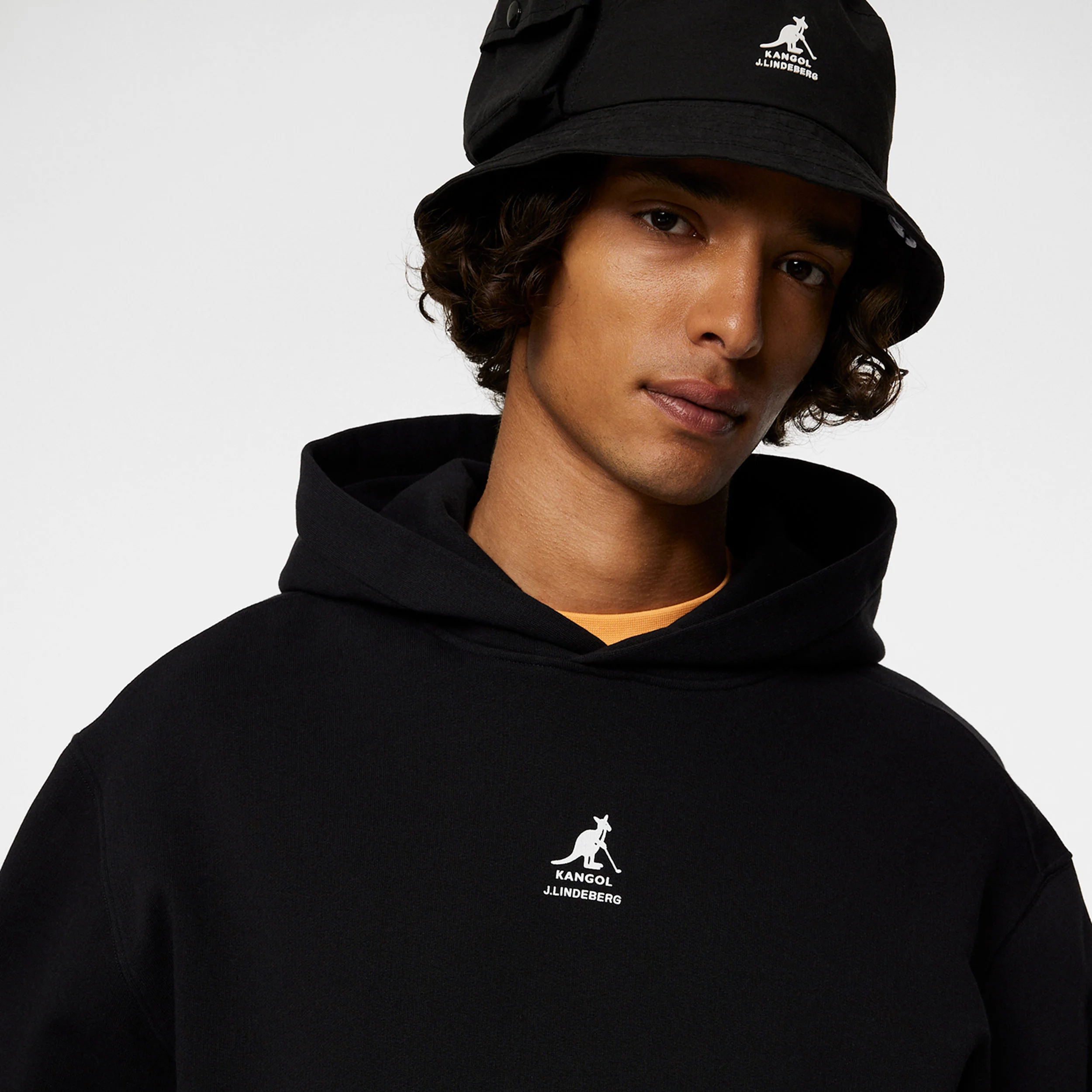 Kangol Roberto Sweat À Capuche Hommes-Noir - Image 3