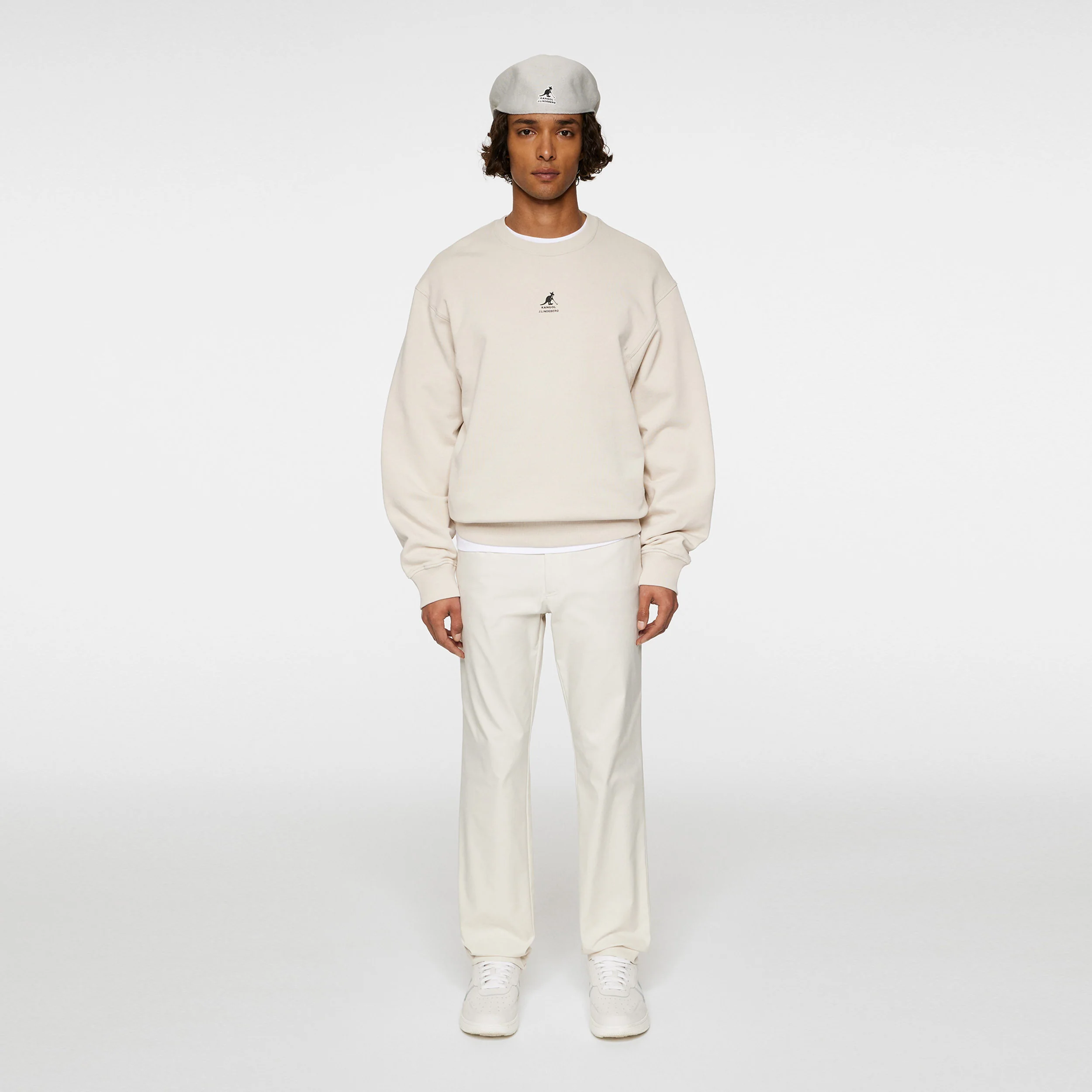 Kangol Roberto Sweat-shirt Hommes-Crème - Image 5