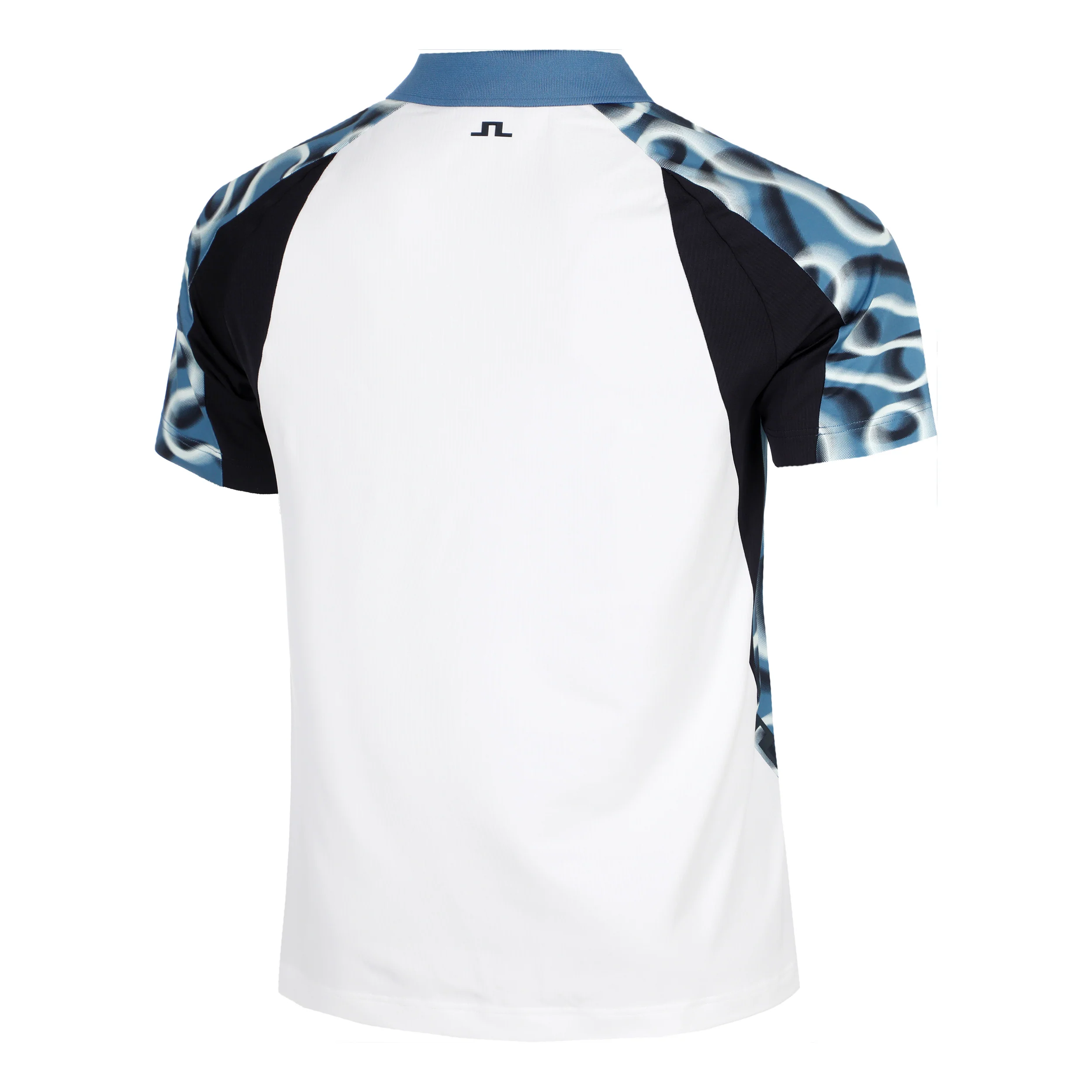 Paul Print Polo Hommes-bleu - Image 2