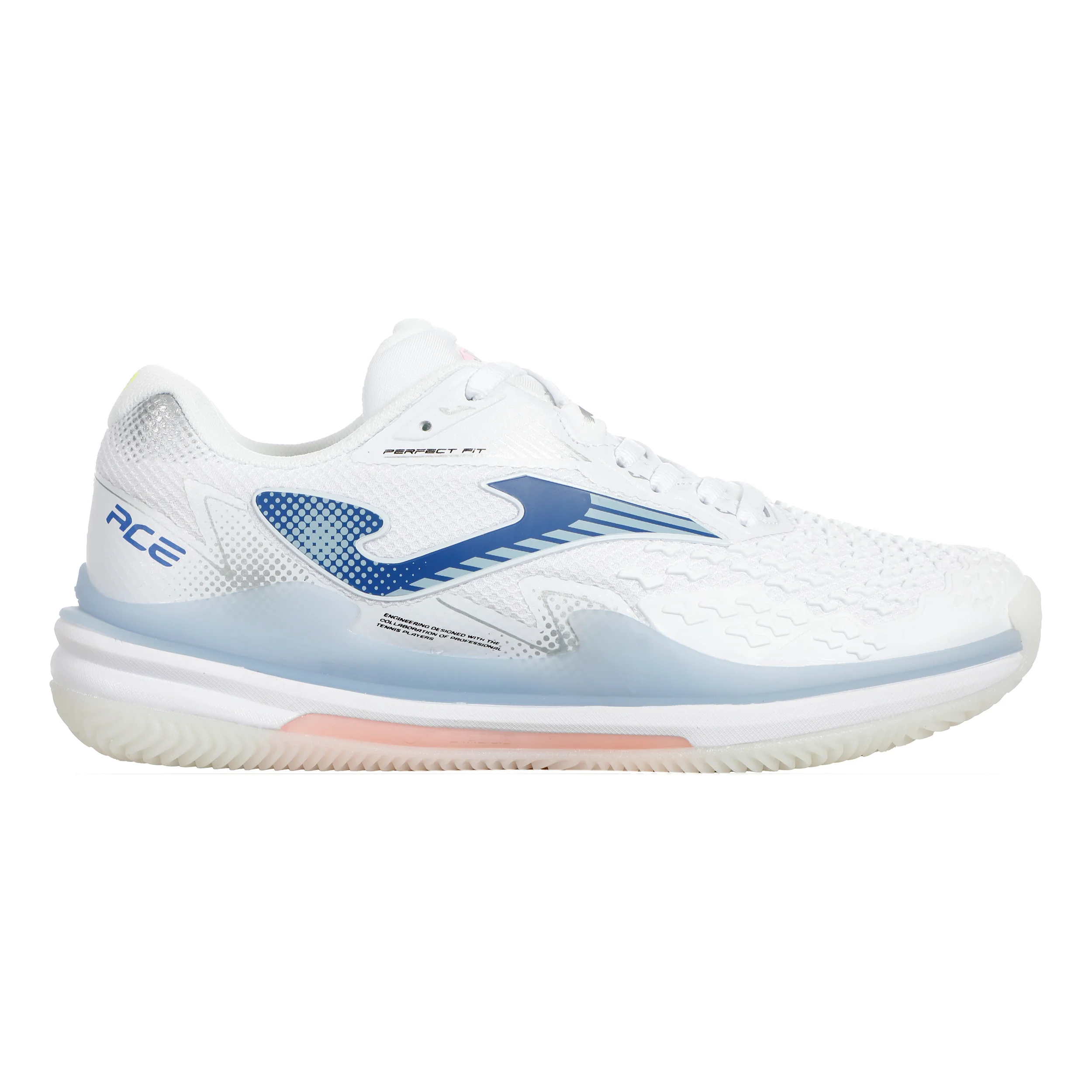Ace Chaussure Terre Battue Femmes-Blanc