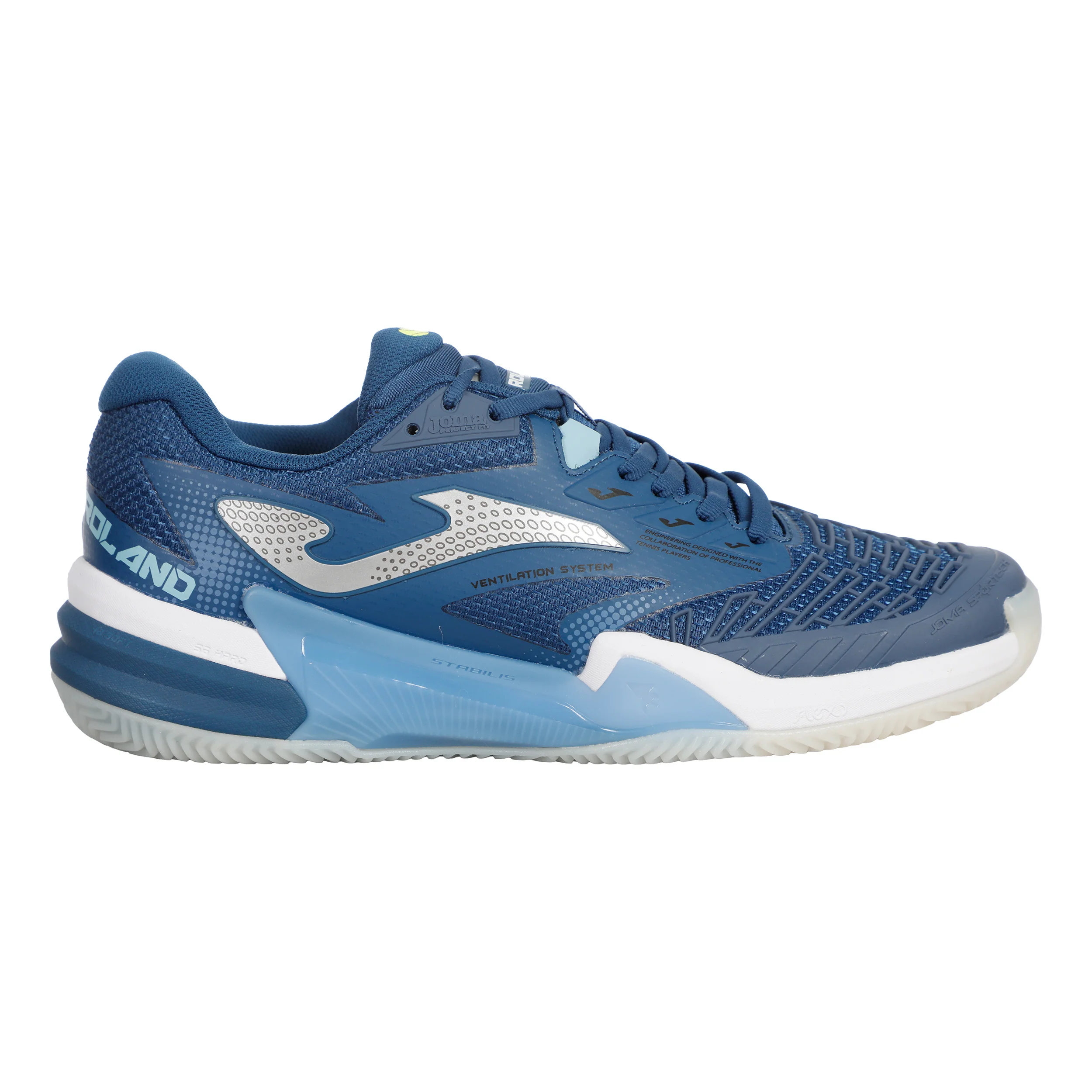 Roland Lady Chaussure terre battue Femmes-bleu foncé