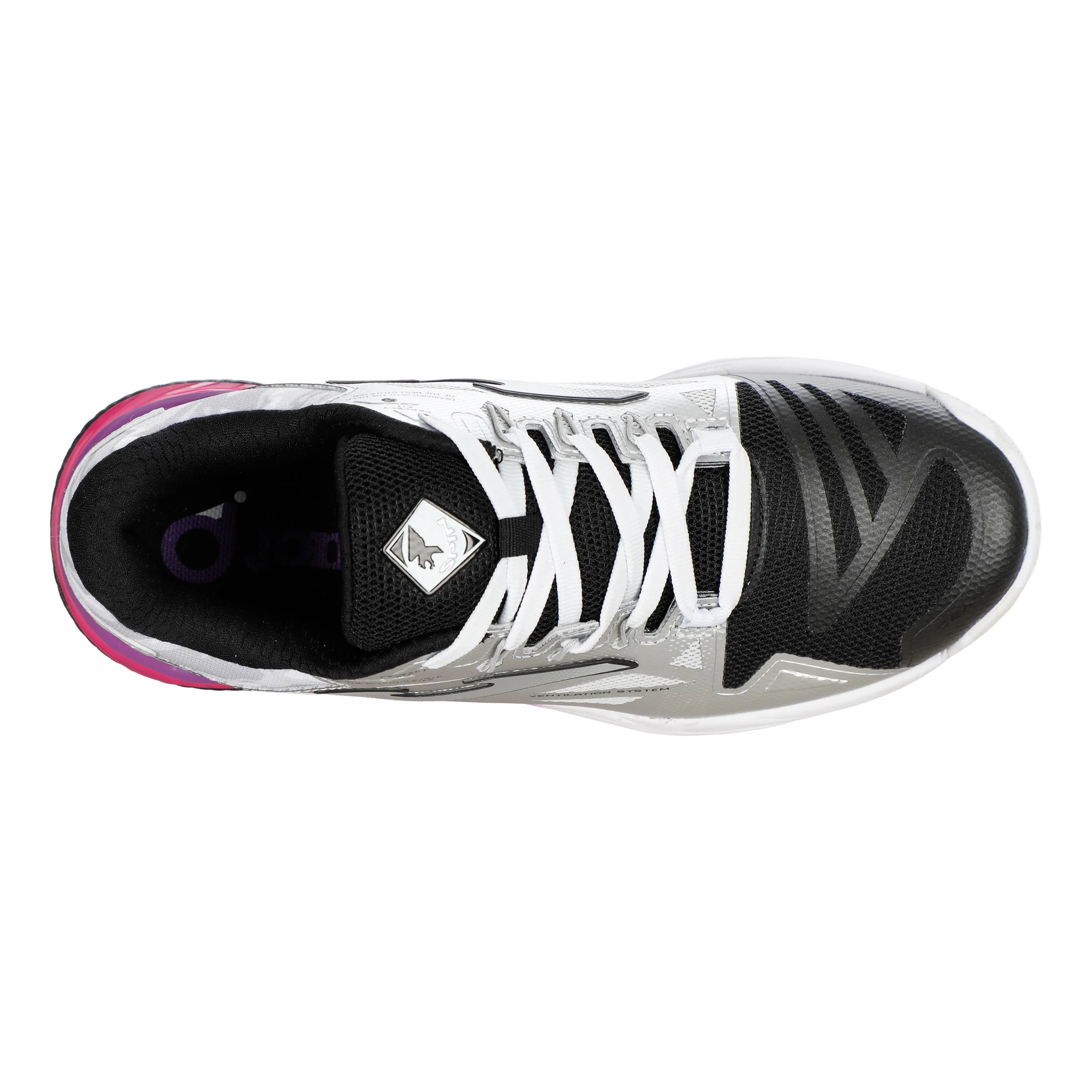 Spin Chaussures padel Femmes - argent, noir - Image 3