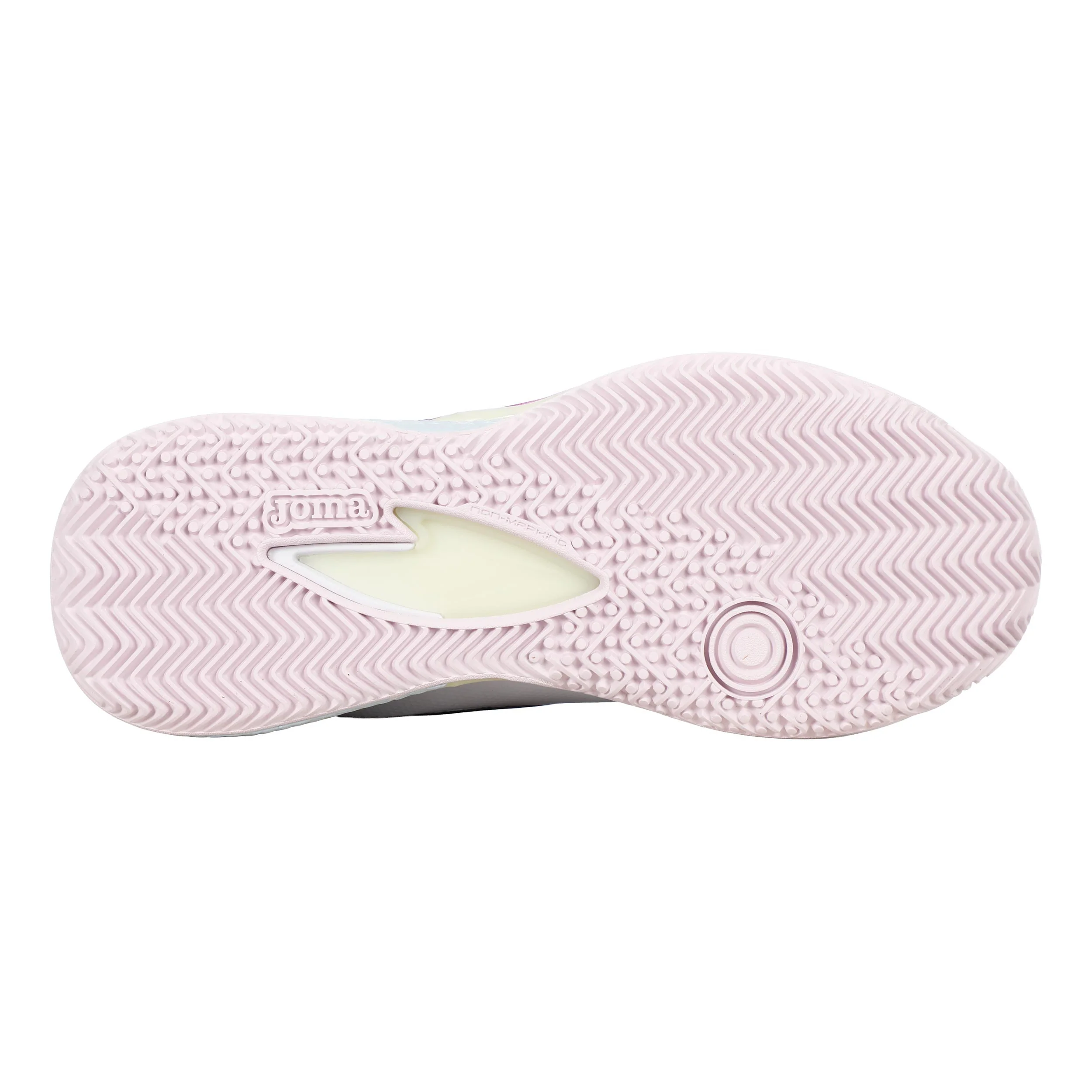 Spin Chaussures padel Femmes - blanc, jaune lemon - Image 4