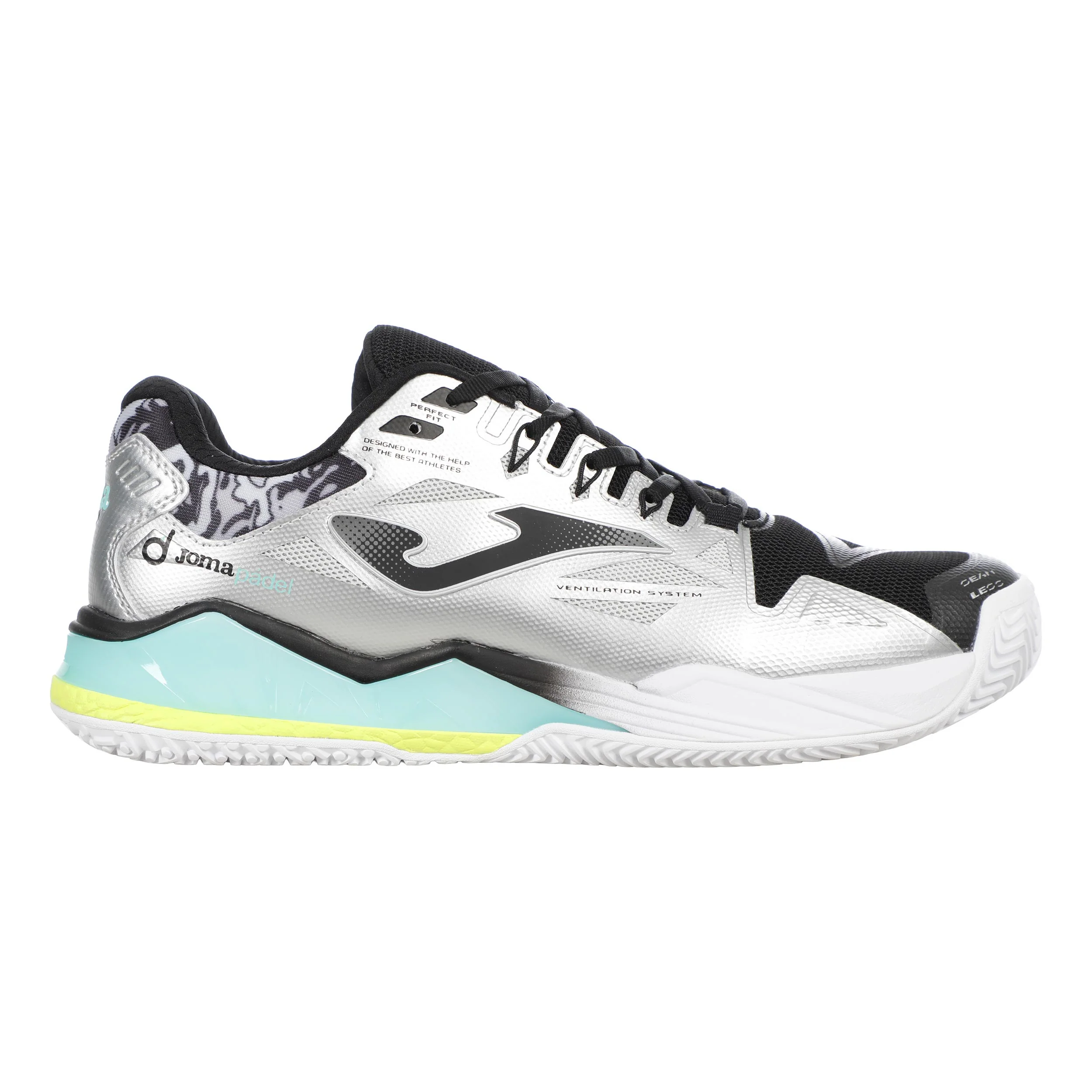 Spin Chaussures padel Hommes - argent