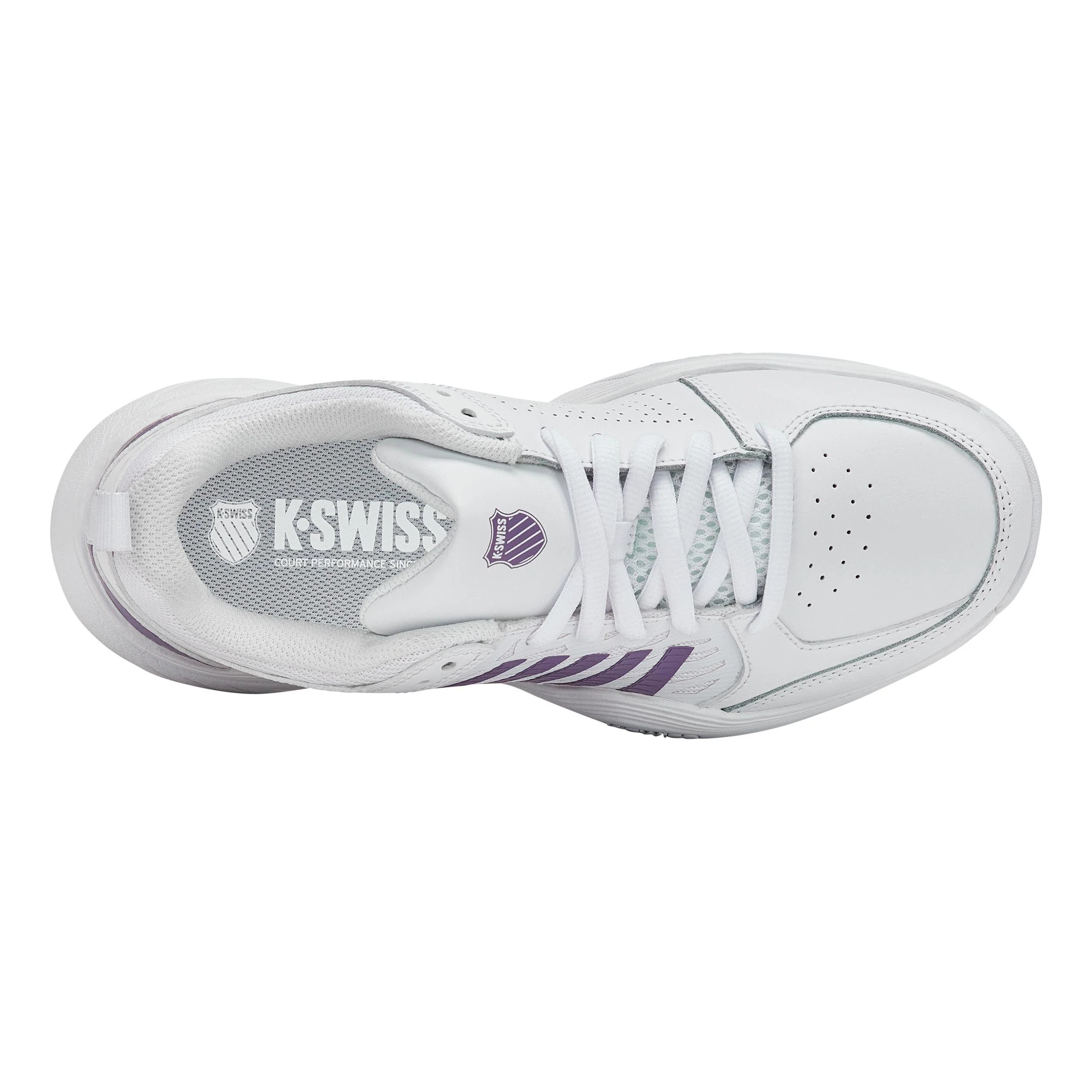 Court Express 2 Chaussure terre battue Femmes - blanc, lavande - Image 3