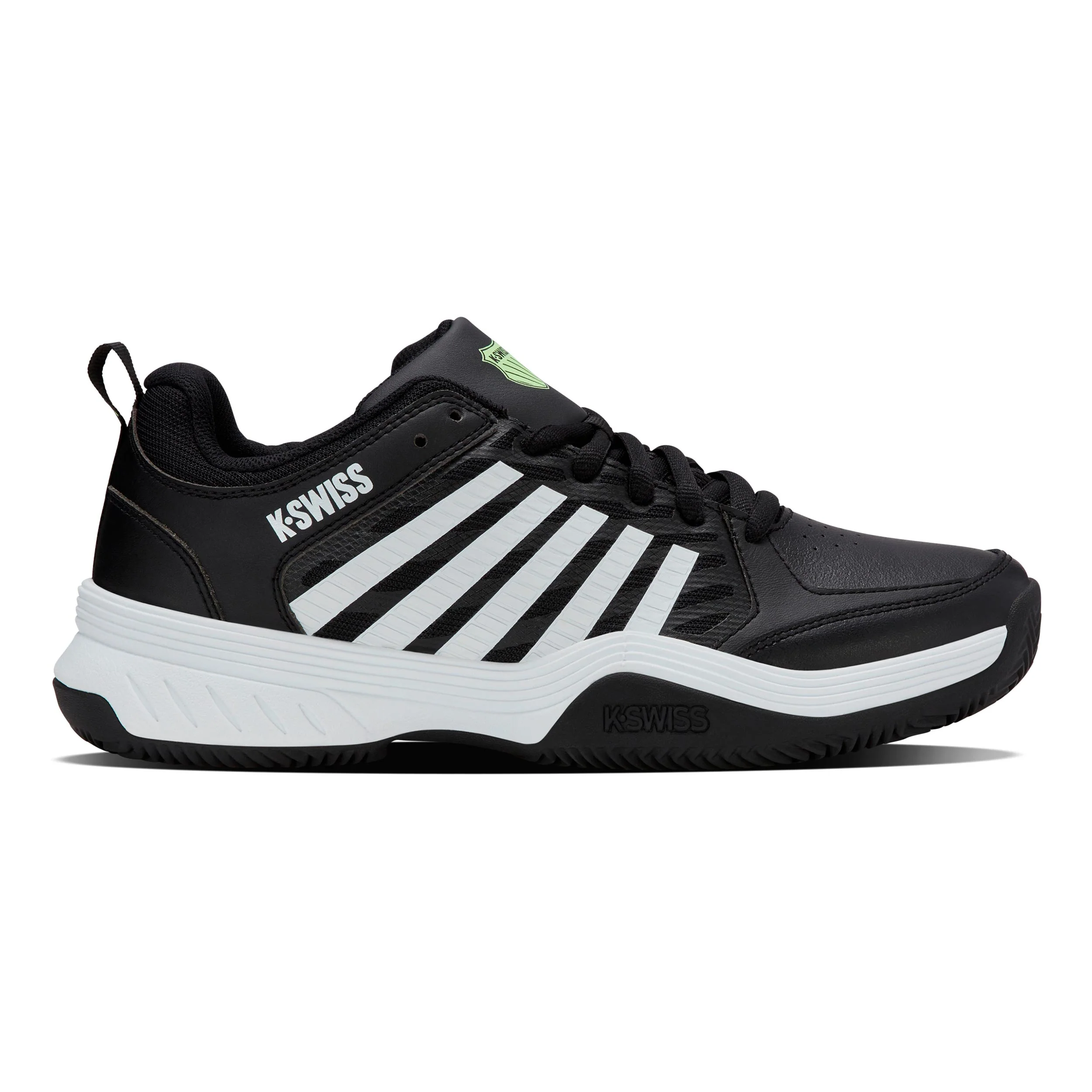 Court Express 2 Chaussure Terre Battue Hommes-Noir,Blanc