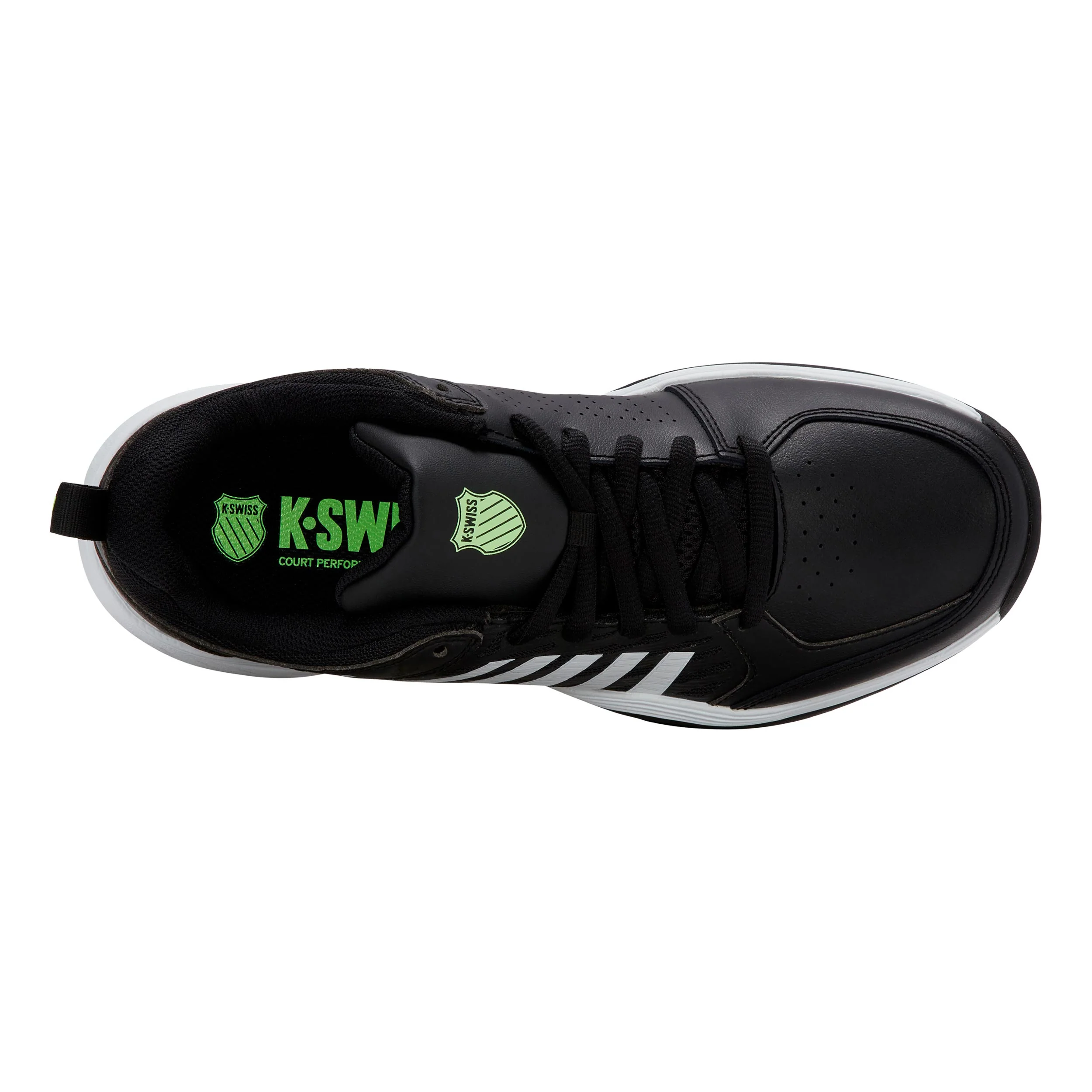 Court Express 2 Chaussure Terre Battue Hommes-Noir,Blanc - Image 3