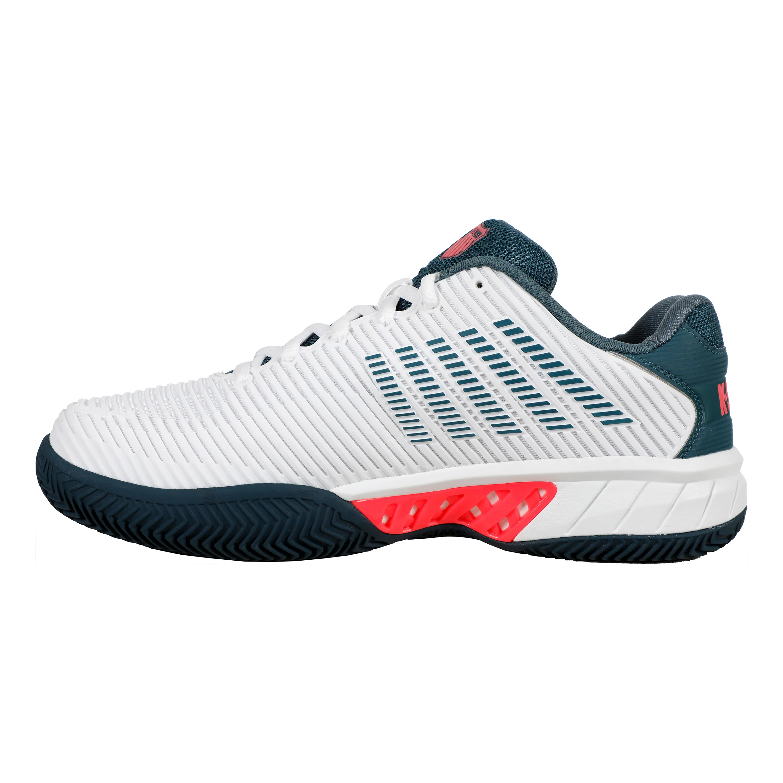 Hypercourt Express 2 Chaussure Terre Battue Hommes-Gris Clair,Bleu Foncé - Image 2