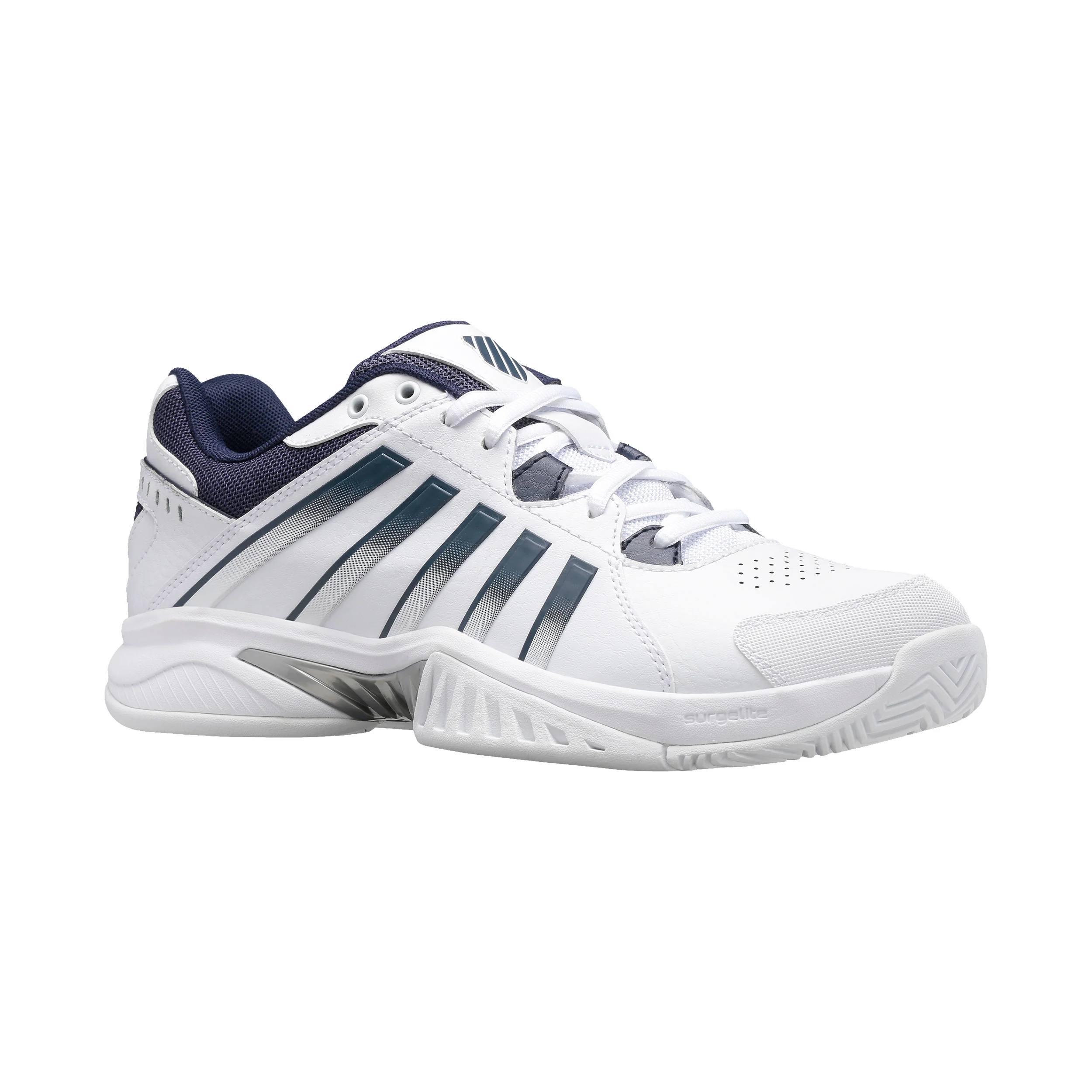 Receiver V Chaussures Toutes Surfaces Hommes-Blanc,Bleu Foncé - Image 5