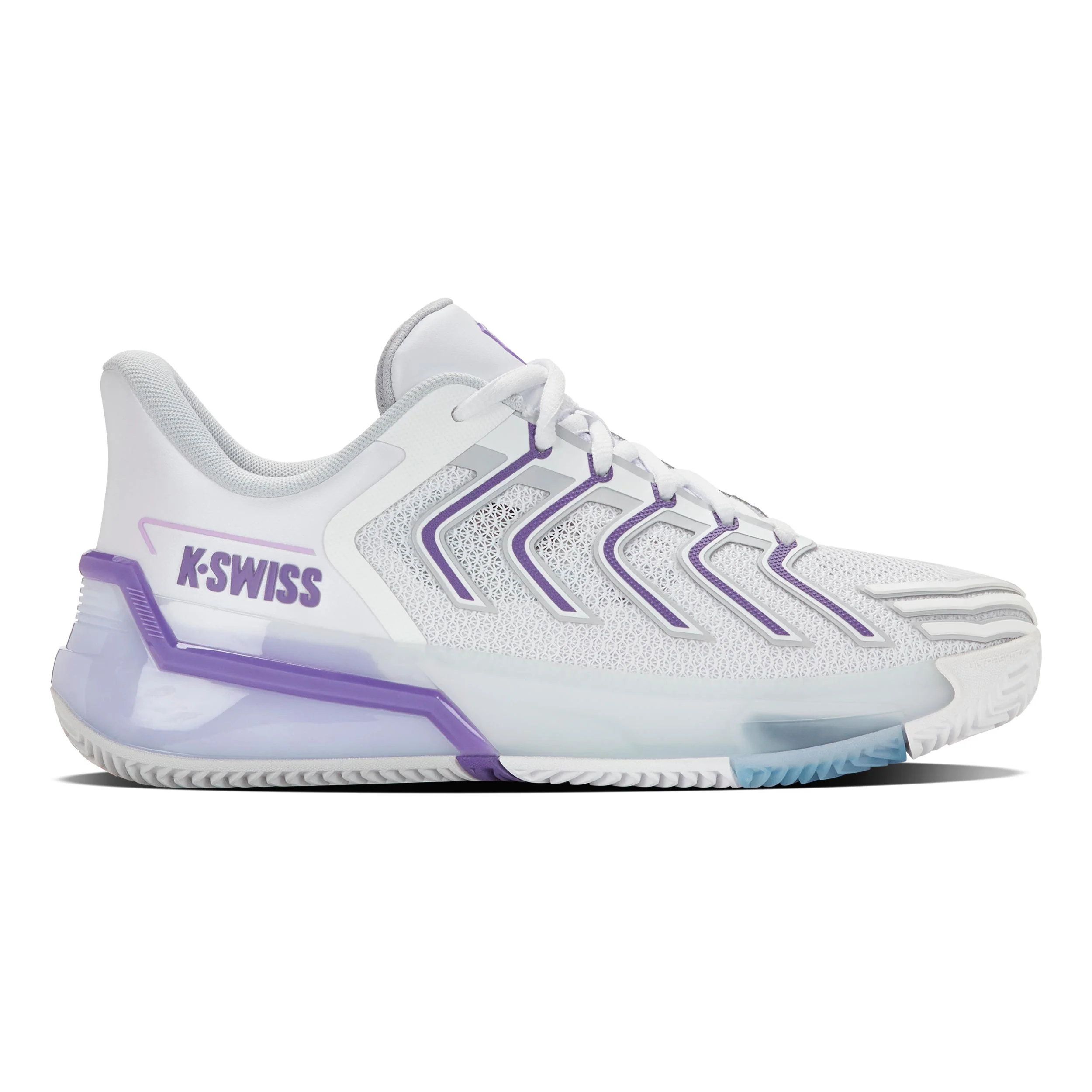 Ultrashot 4 Chaussure terre battue Femmes - blanc, lavande