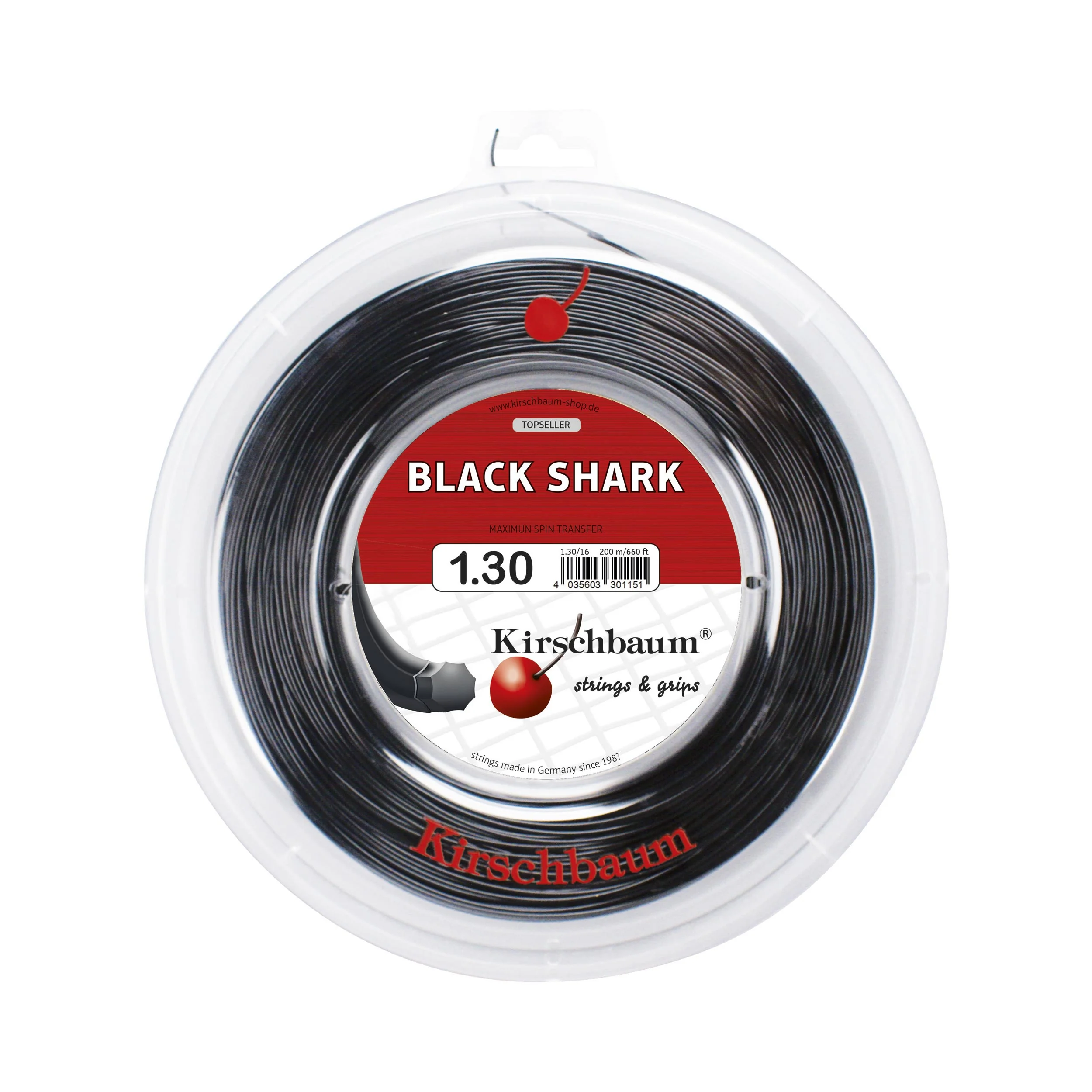 Shark Bobine Cordage 200m-Noir