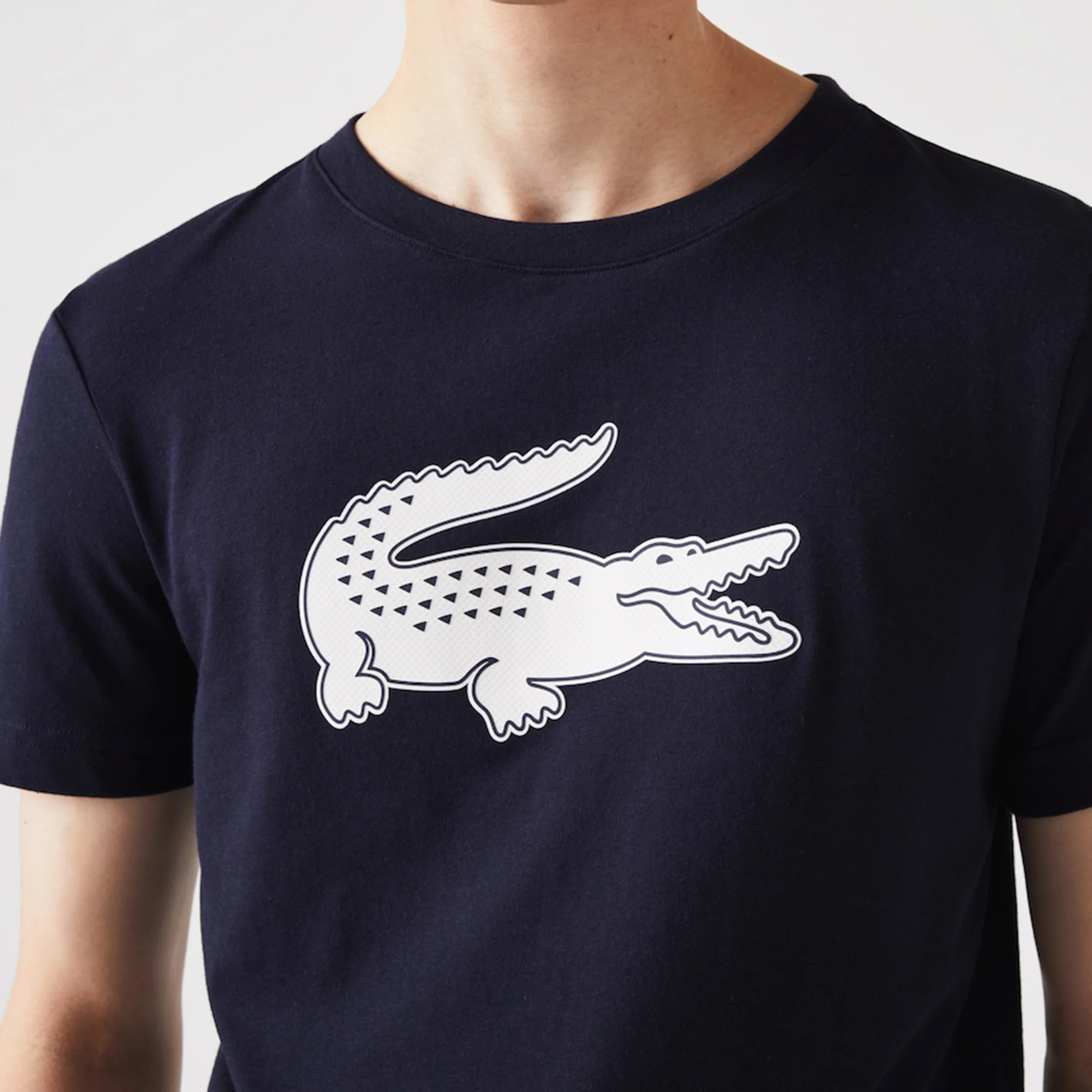 Core T-shirt Hommes - bleu foncé, blanc - Image 7