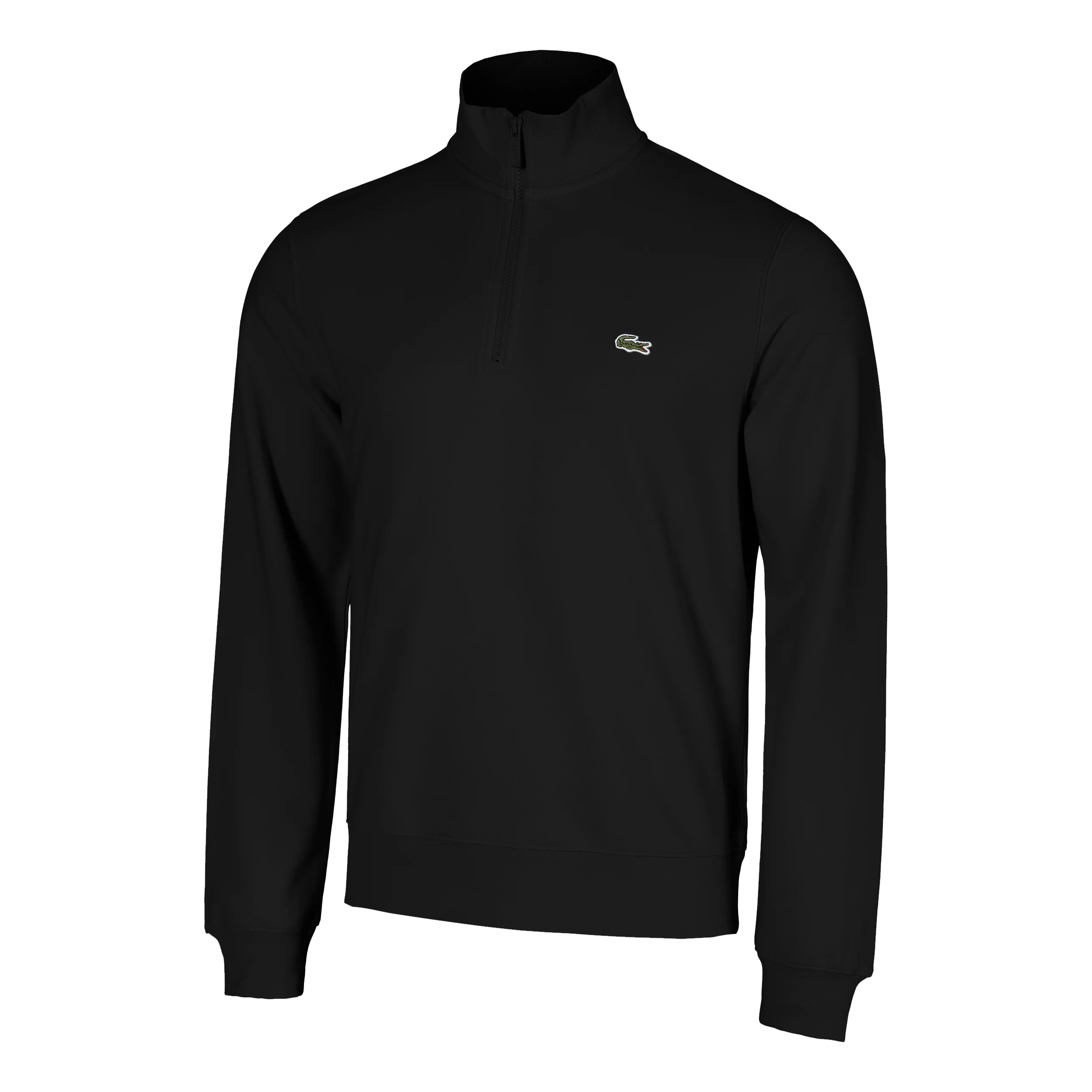 High Neck Sweat-shirt Hommes - noir