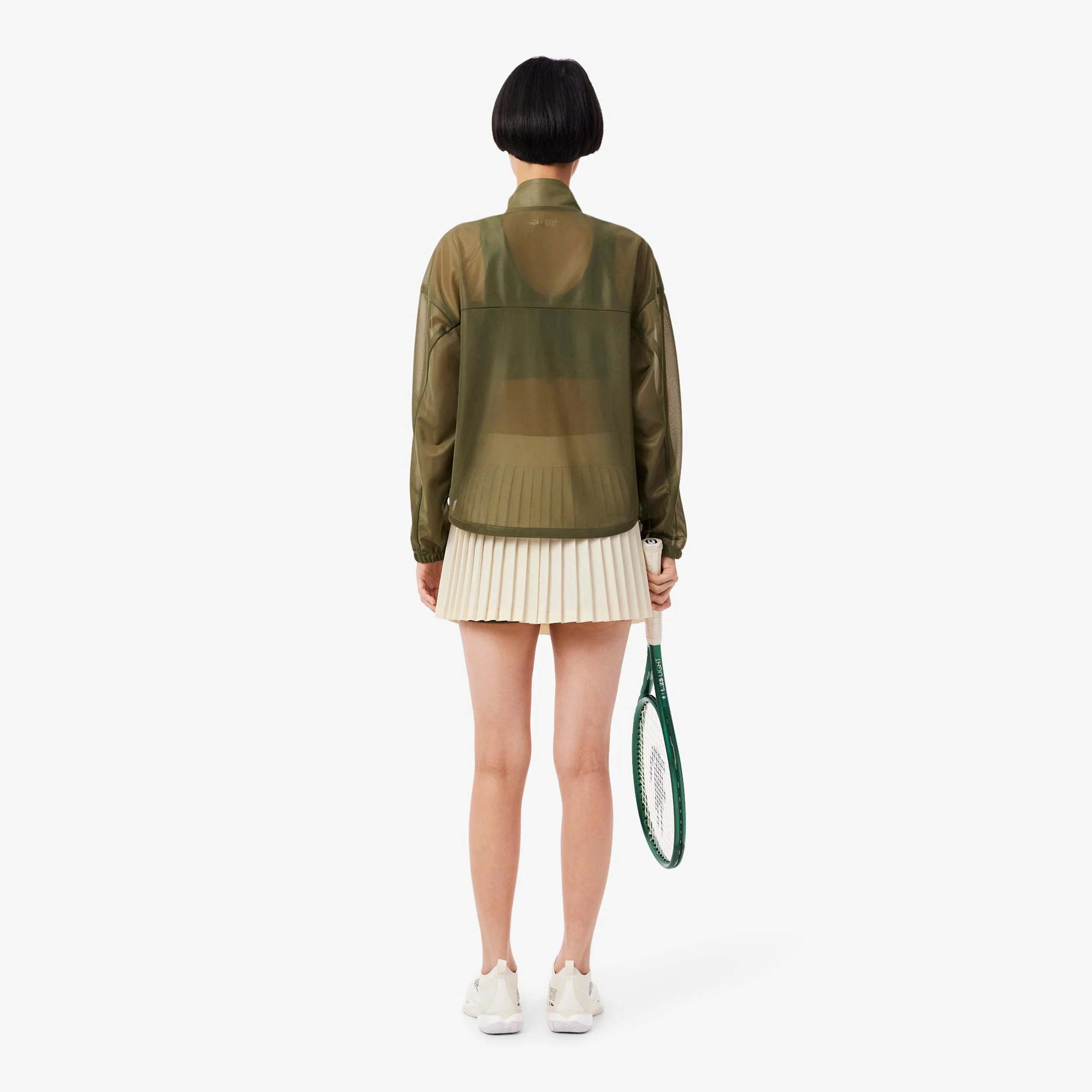 Jupe Femmes - crème, vert olive - Image 3