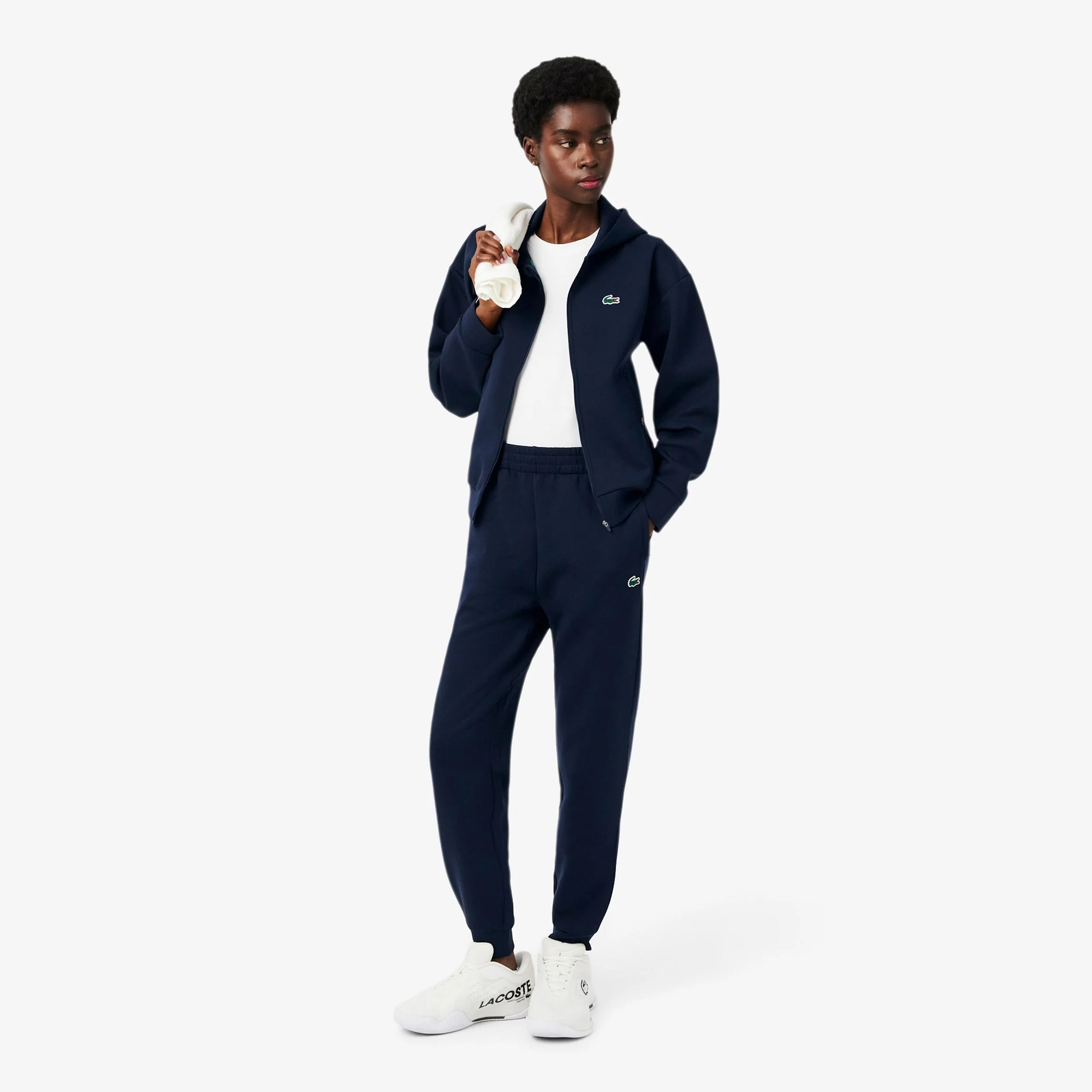 Pantalon survêtement Femmes - bleu foncé - Image 3