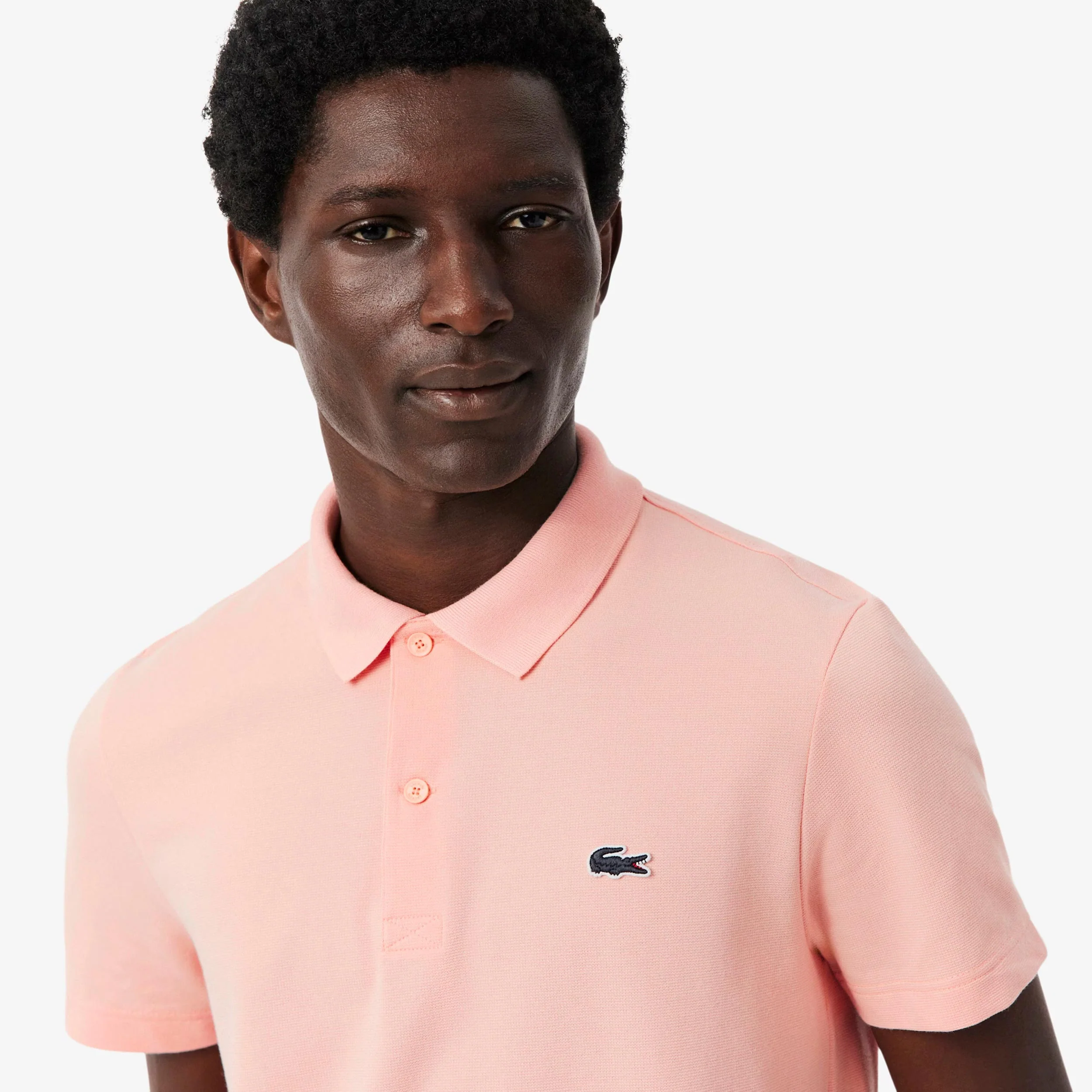 Polo Hommes - abricot - Image 3