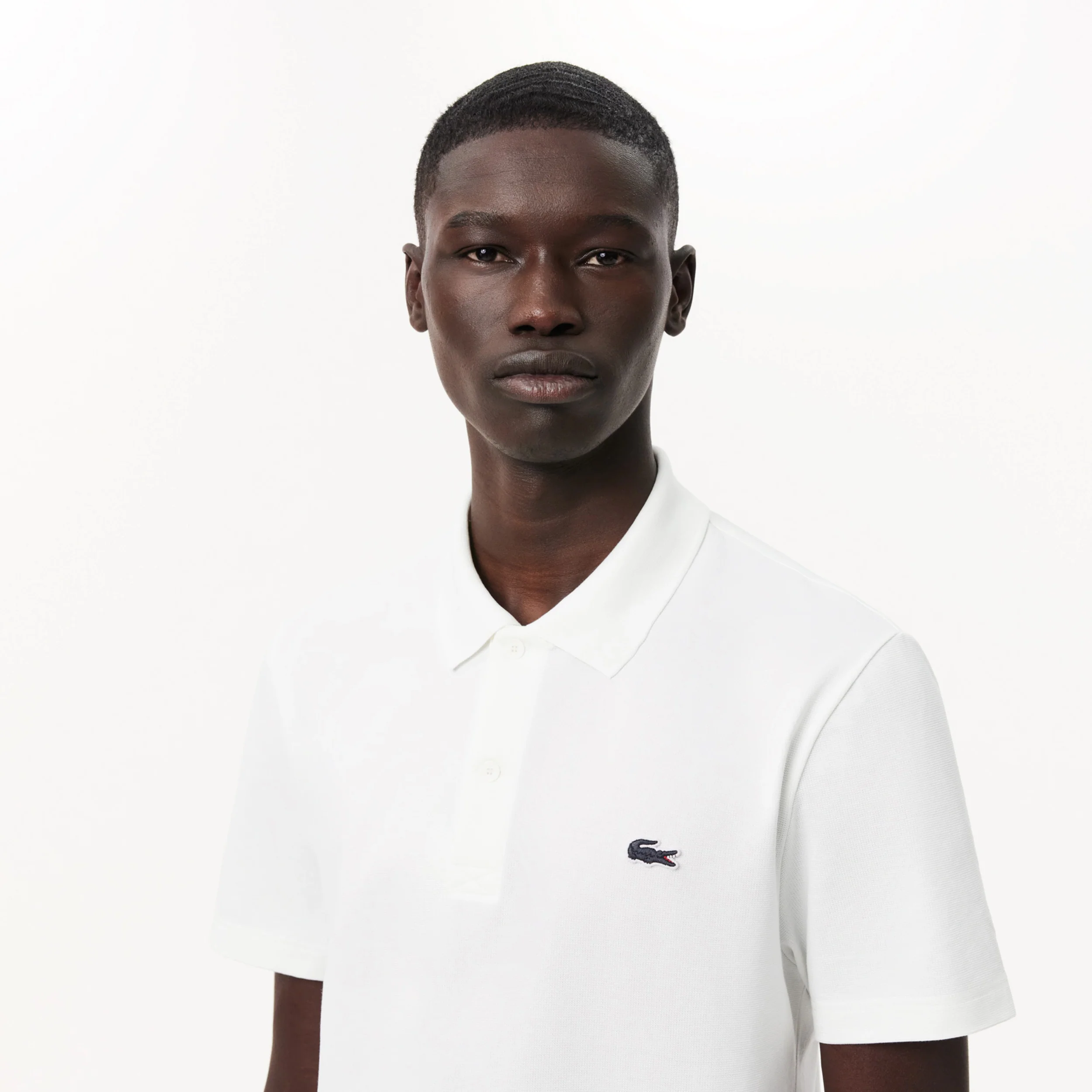 Polo Hommes - blanc - Image 6